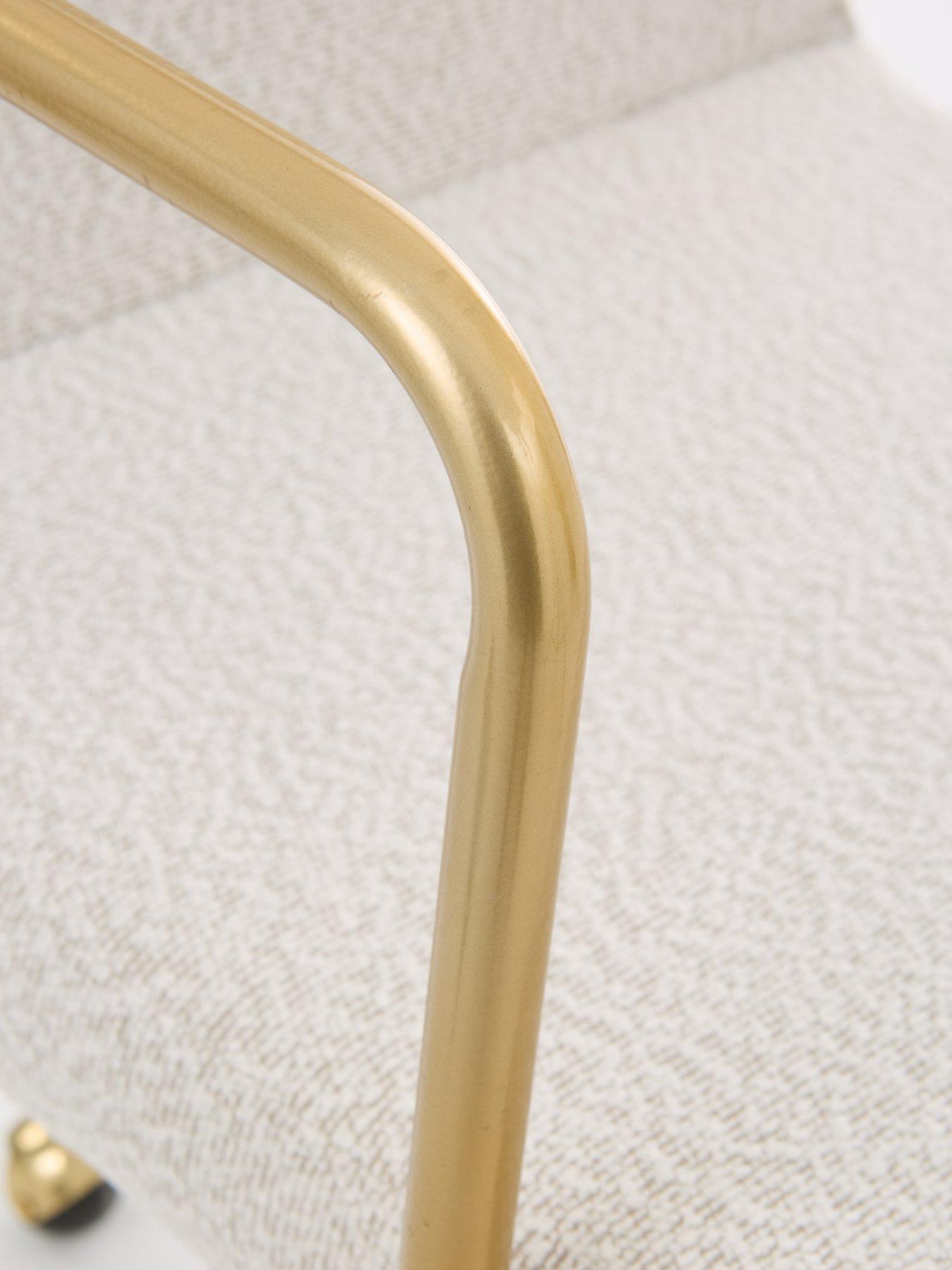 Image 4 of 7 of The Very Collection Sierre Office Chair - Cream - FSC&reg; Certified