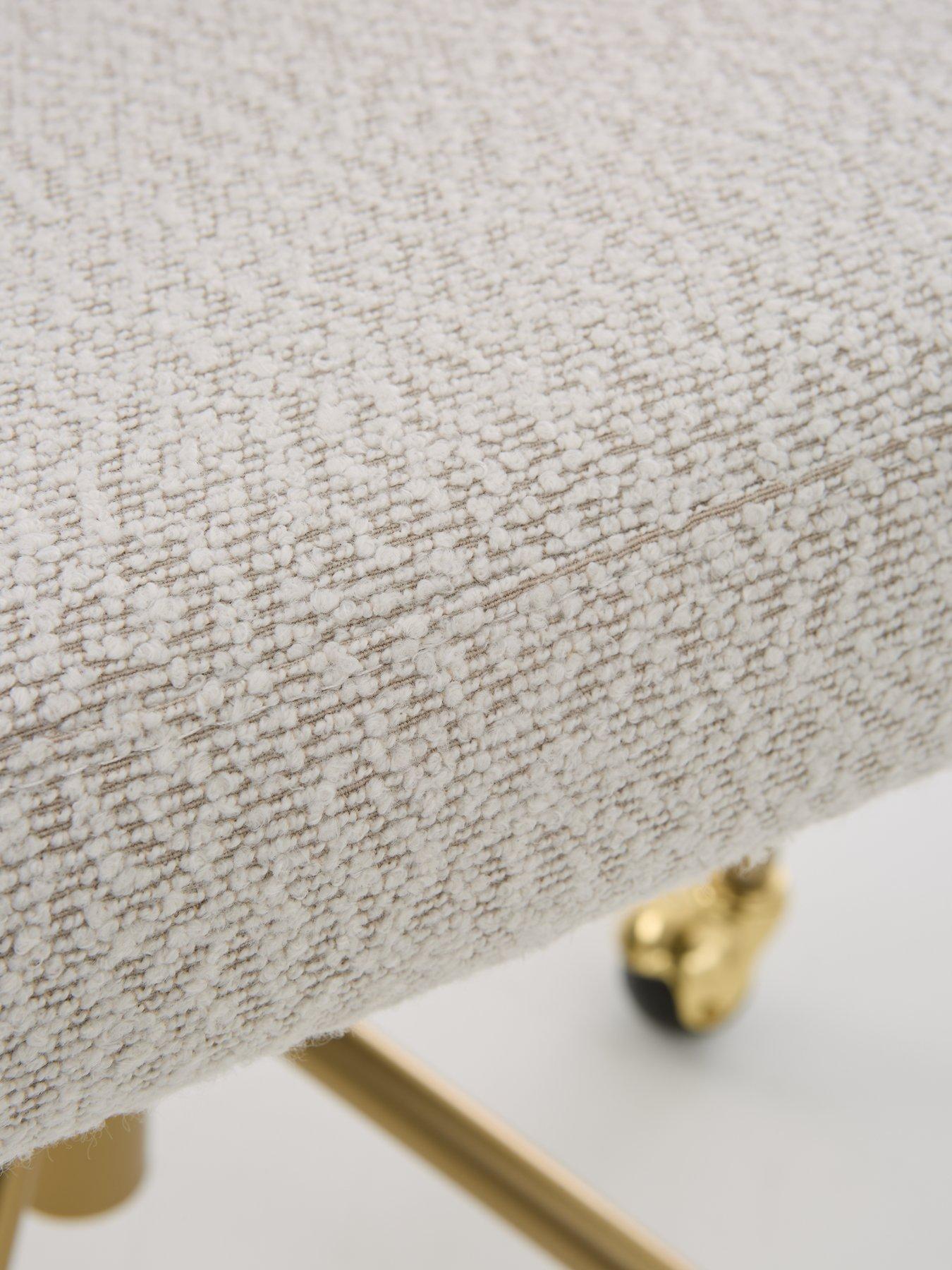 Image 5 of 7 of The Very Collection Sierre Office Chair - Cream - FSC&reg; Certified