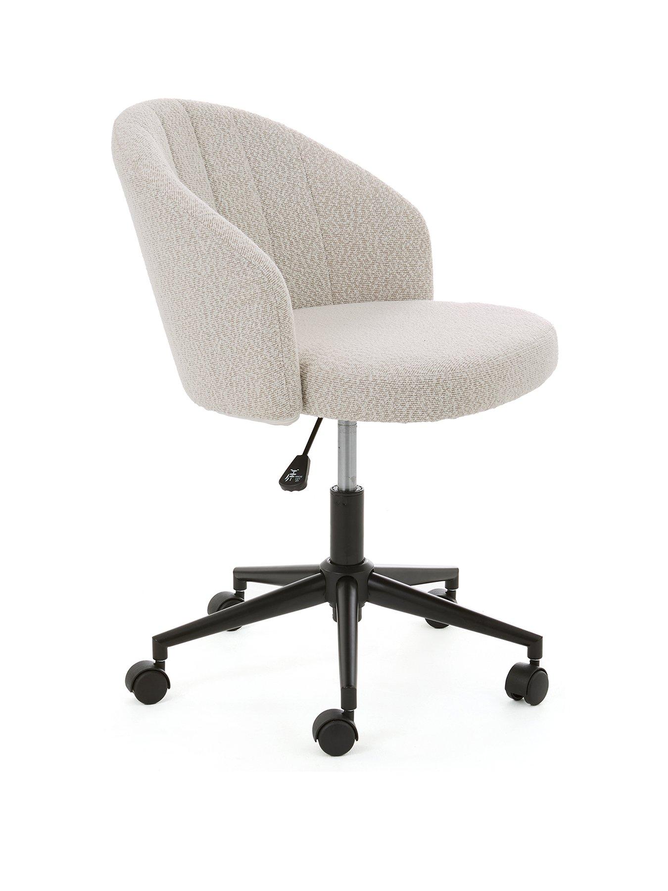 Image 3 of 7 of The Very Collection Tallis Office Chair - Cream - FSC&reg;&nbsp;Certified
