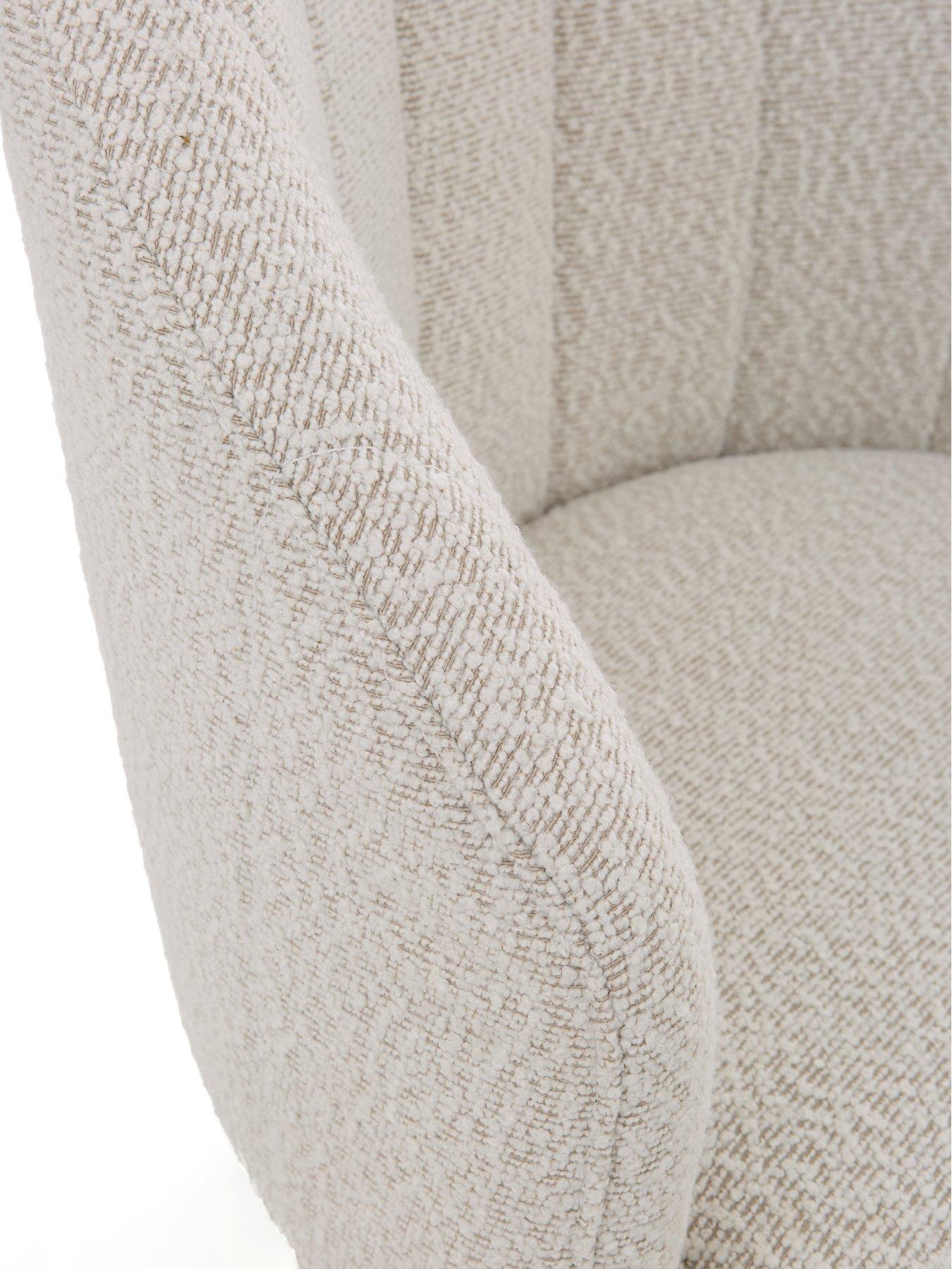 Image 4 of 7 of The Very Collection Tallis Office Chair - Cream - FSC&reg;&nbsp;Certified