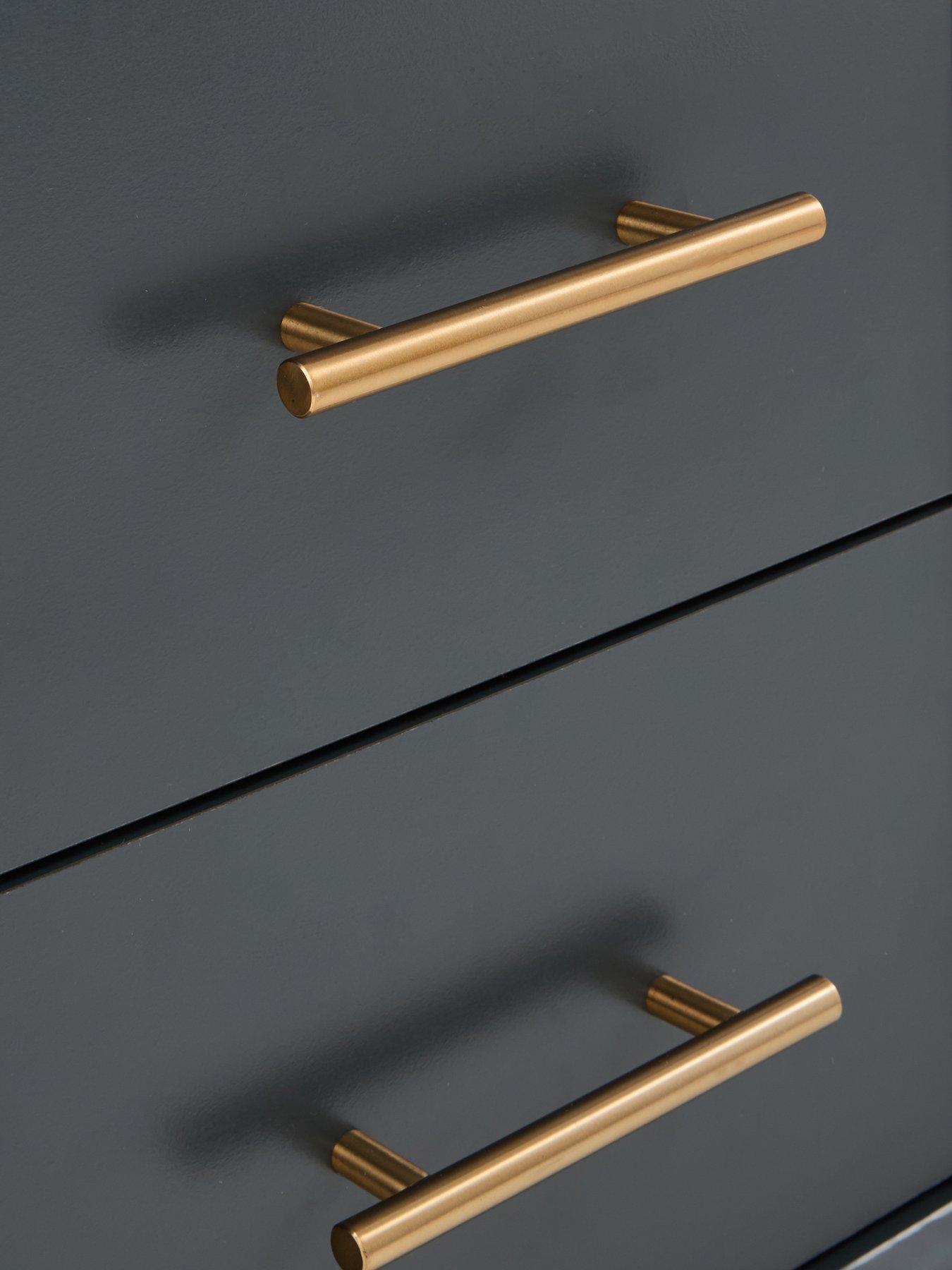 Image 6 of 7 of Very Home Shenfield 2 Drawer Bedside Chest - Graphite - FSC&reg; Certified