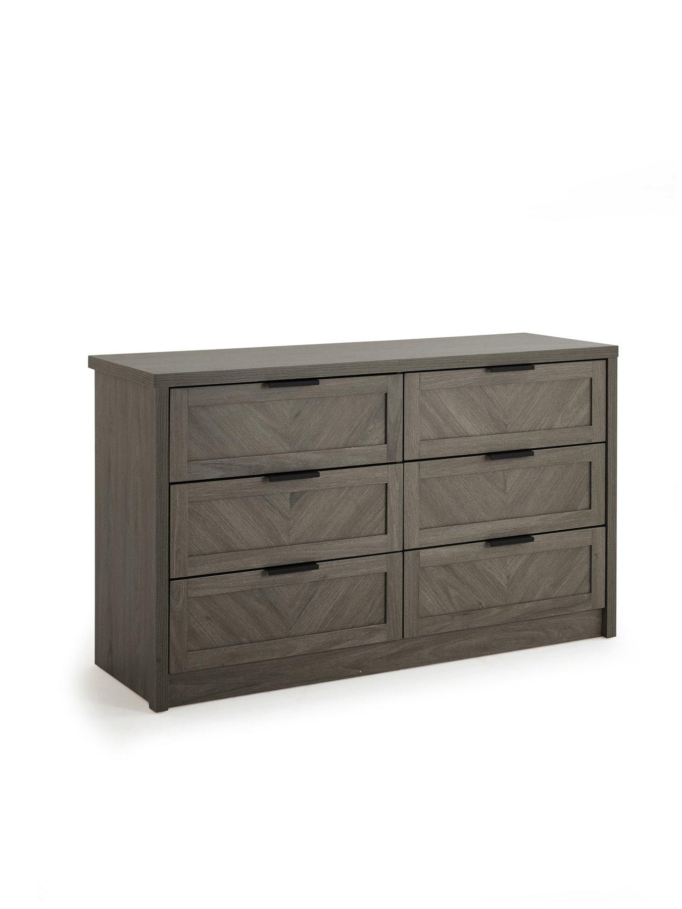 Image 3 of 7 of Very Home Chevry 3 +&nbsp;3 Drawer Chest - Dark Oak