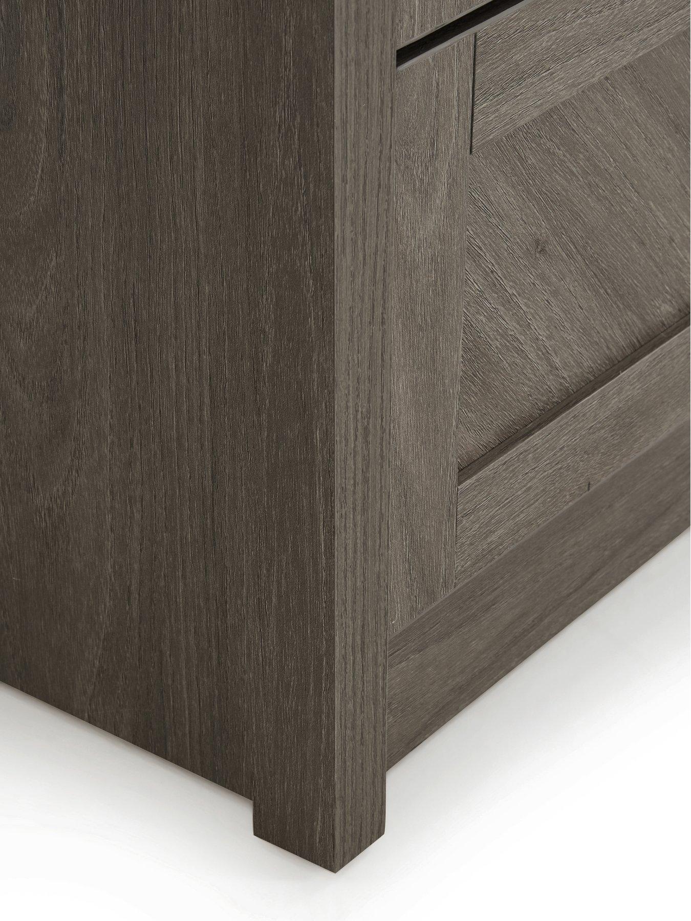 Image 7 of 7 of Very Home Chevry 3 +&nbsp;3 Drawer Chest - Dark Oak