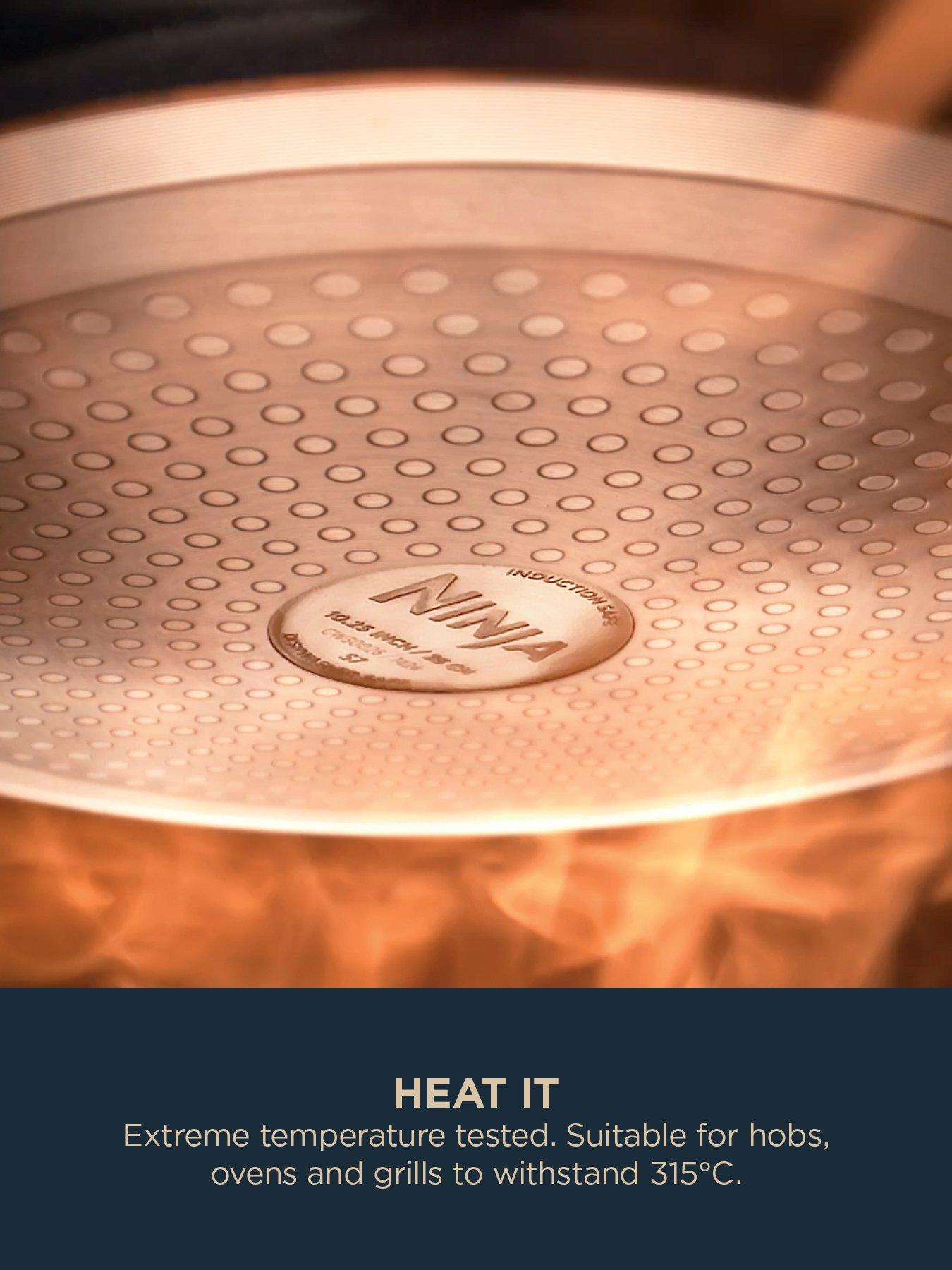 Image 4 of 7 of NINJA Ninja Zerostick Ceramic Pro 24cm Fry Pan