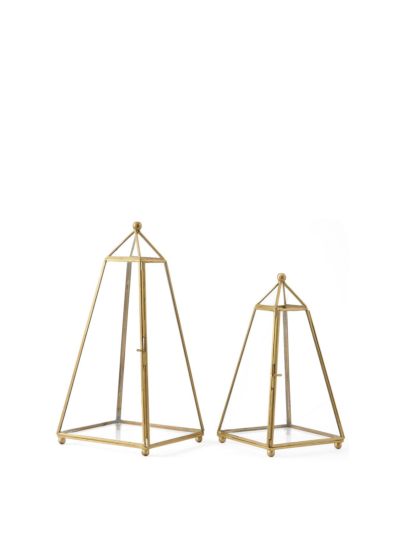 Image 2 of 5 of The Very Collection Lantern Traingle Set Of 2