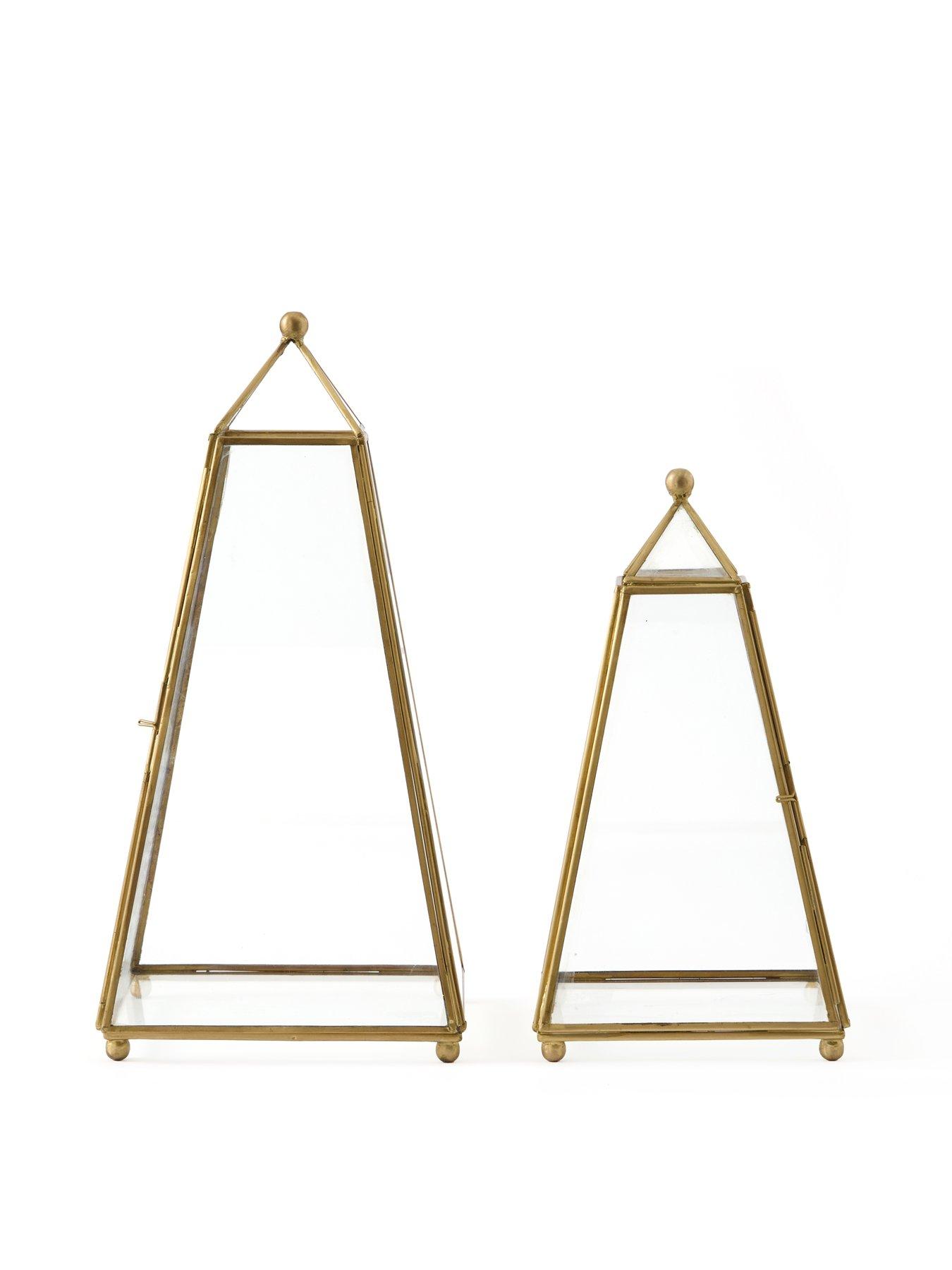 Image 4 of 5 of The Very Collection Lantern Traingle Set Of 2