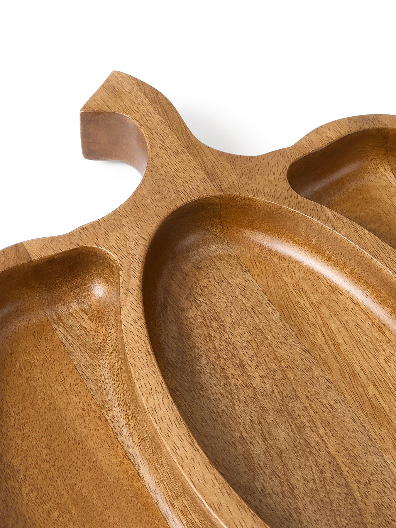 Image 2 of 3 of Very Home Pumpkin Nibble Tray (3 Sections)