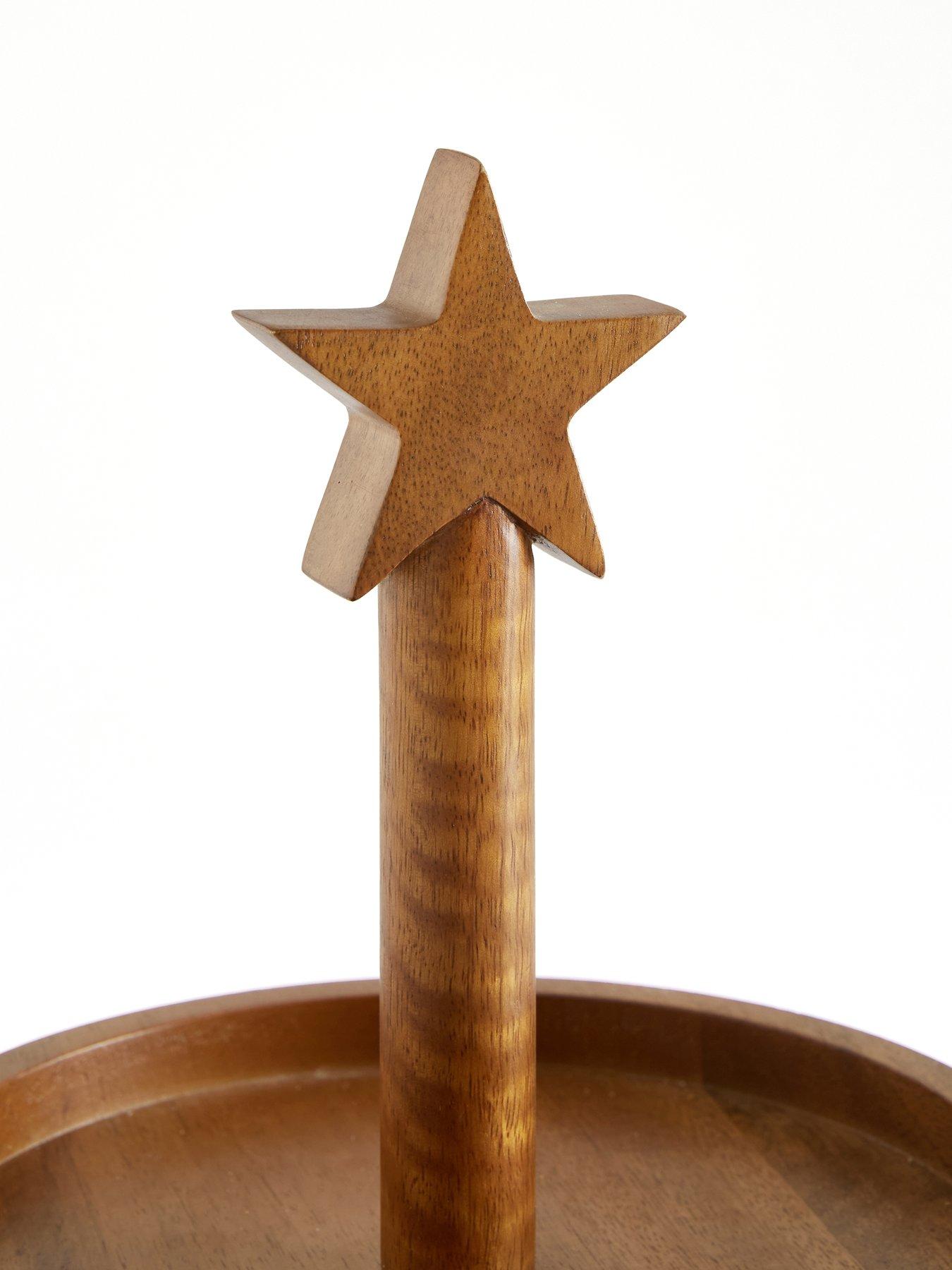 Image 4 of 5 of Very Home Star Afternoon Tea Stand