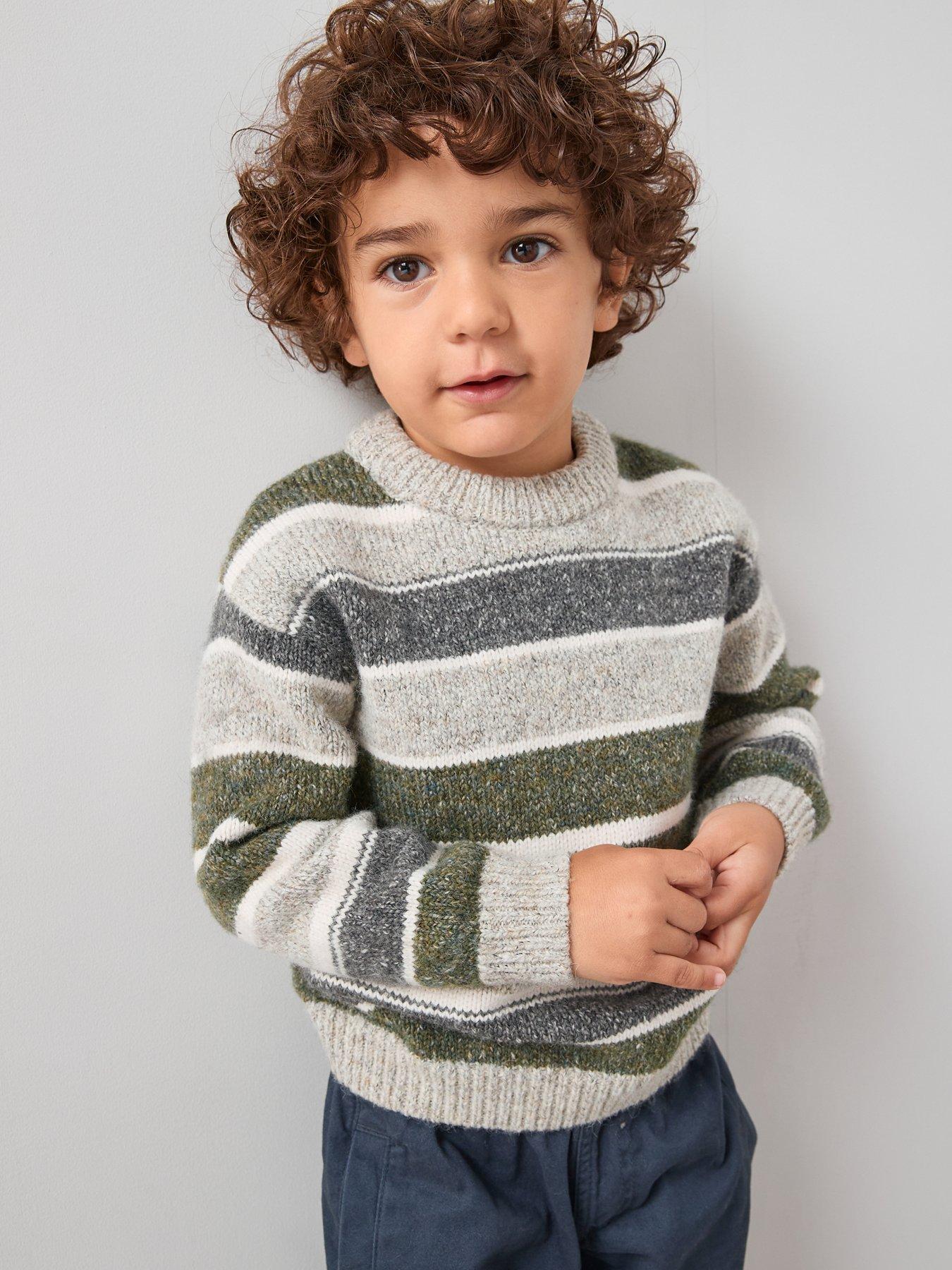 the-very-collection-boys-drop-shoulder-knitted-jumper-greendetail