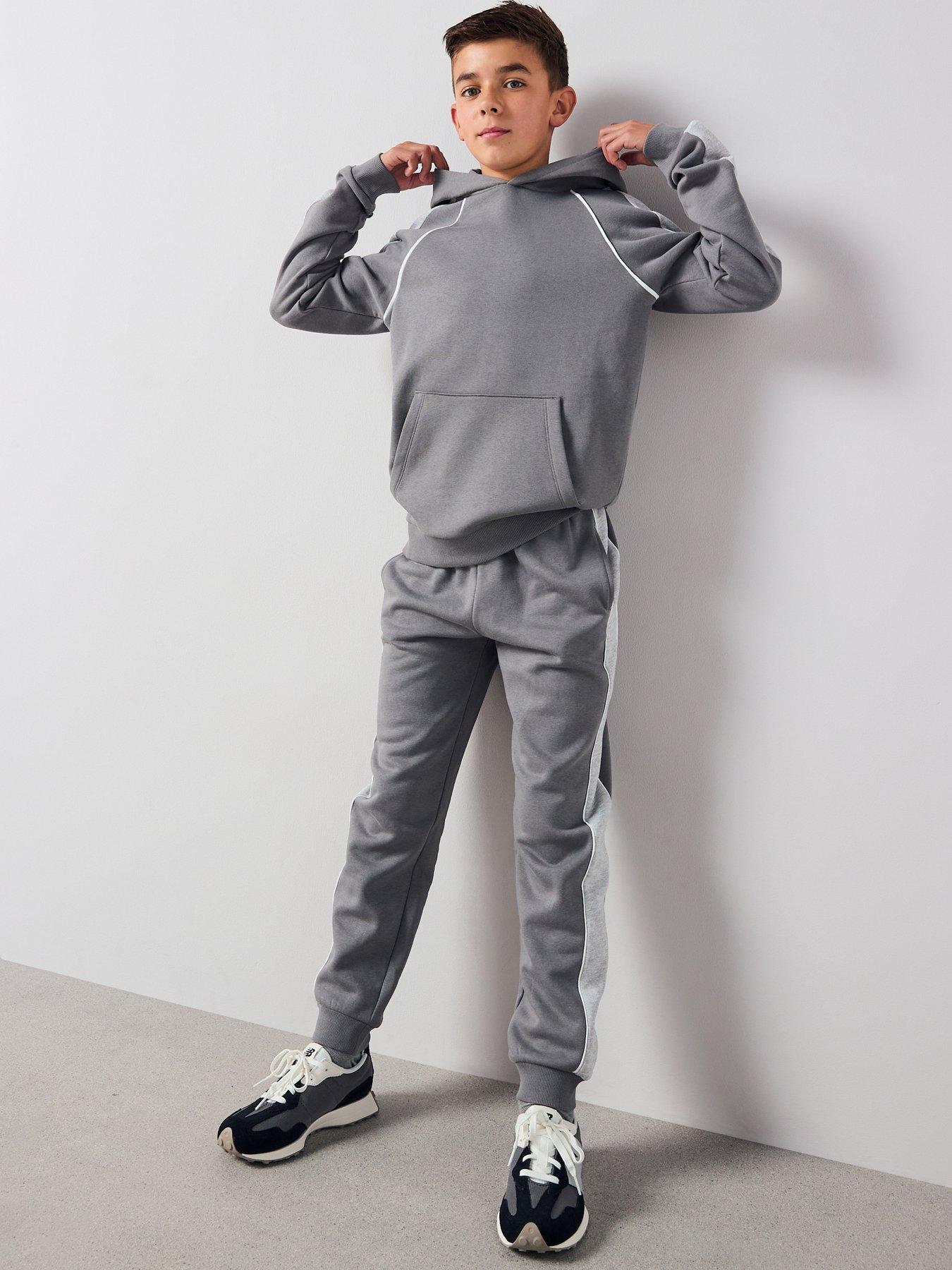 the-very-collection-boys-stripe-elevated-tracksuit-set-greydetail