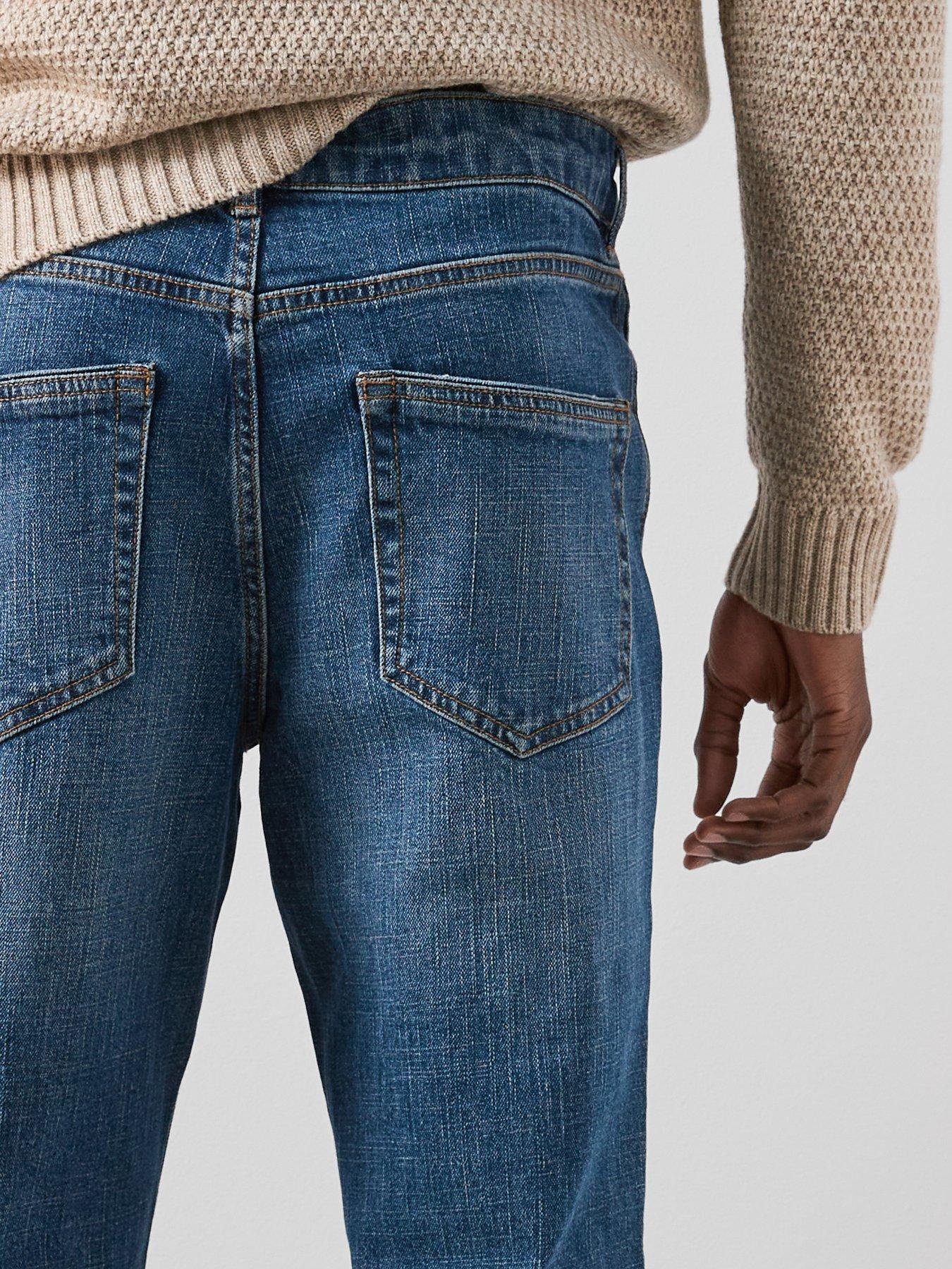 the-very-collection-cross-hatch-bootcut-fit-jeans-bluedetail