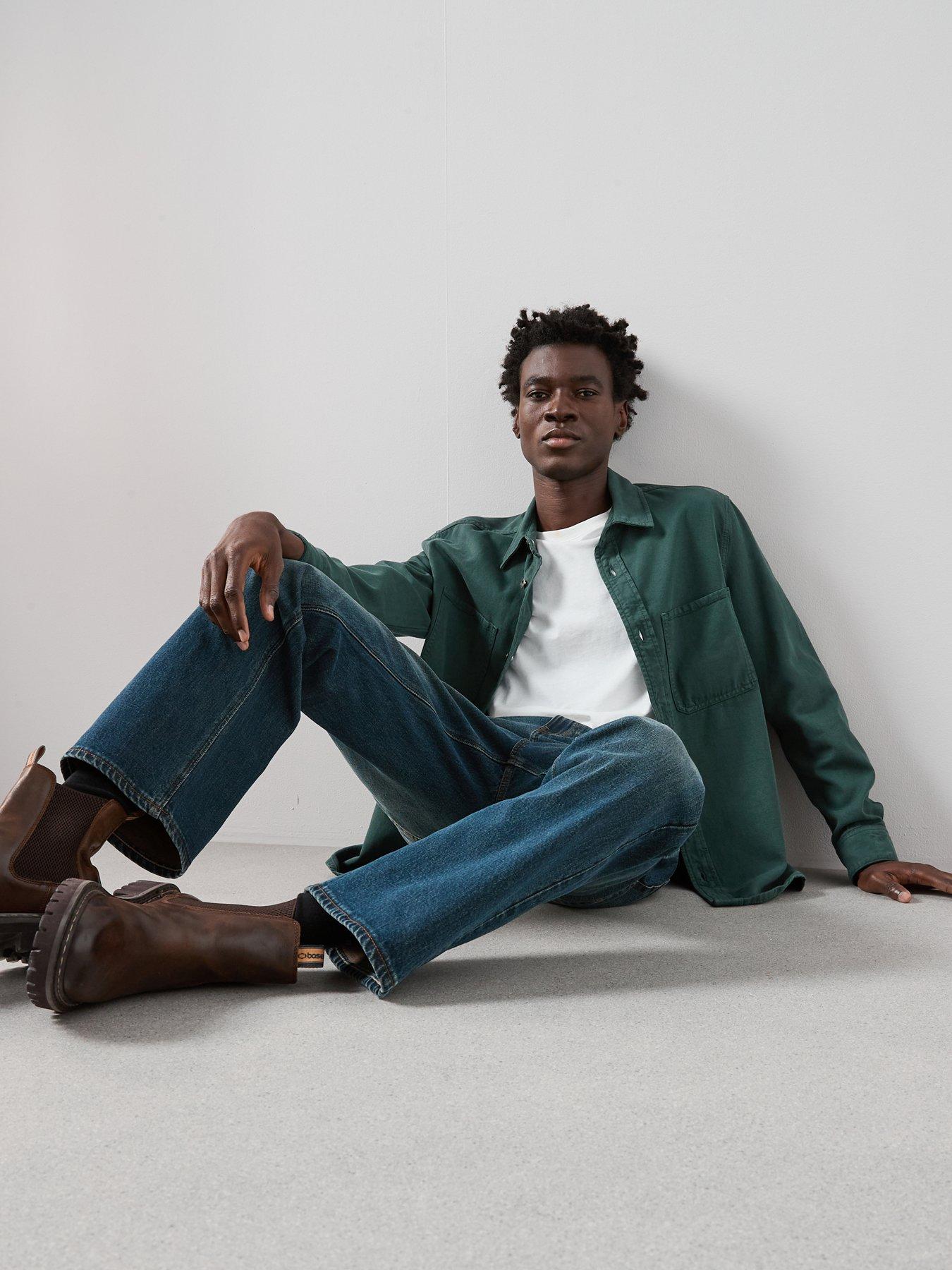 the-very-collection-weft-dye-bootcut-fit-jeans-vintage-dark-washoutfit