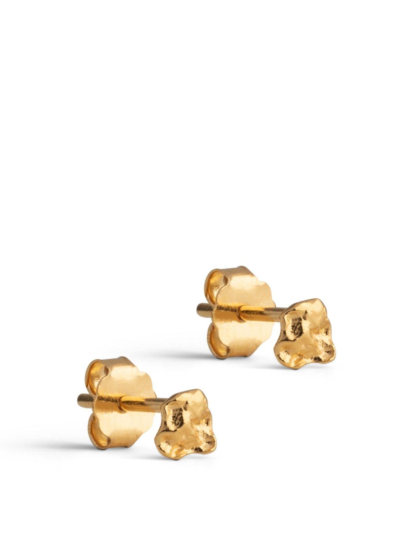 Image 1 of 3 of ENAMEL Copenhagen Rio Mini Gold Plated Sterling Silver Studs