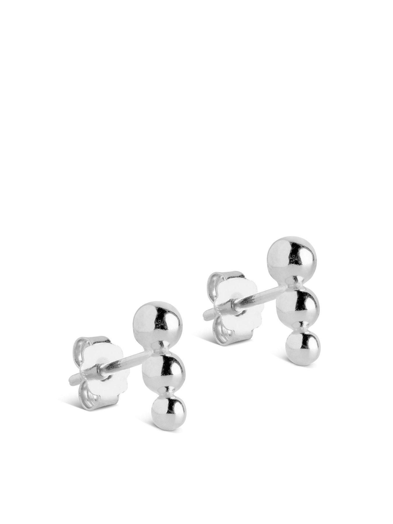 enamel-copenhagen-trinity-sterling-silver-studs