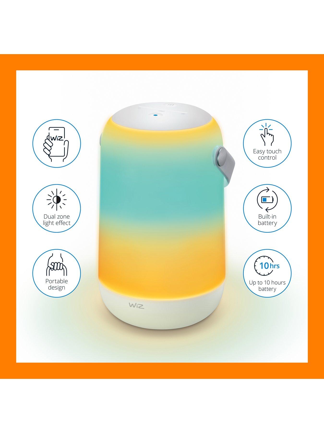 Image 2 of 7 of Philips WiZ WiZ Smart LED True Colour Portable Table Lamp
