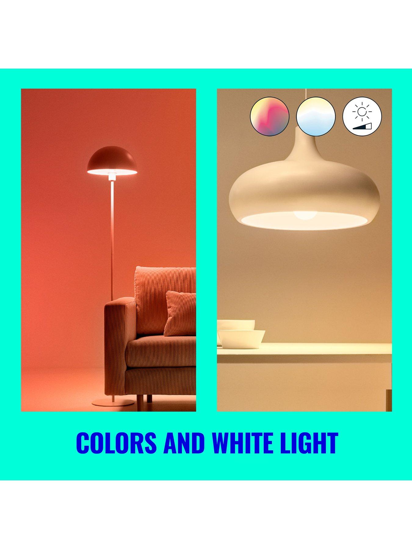 Image 6 of 7 of Philips WiZ WiZ A60 B22 Colour Smart Light Bulb