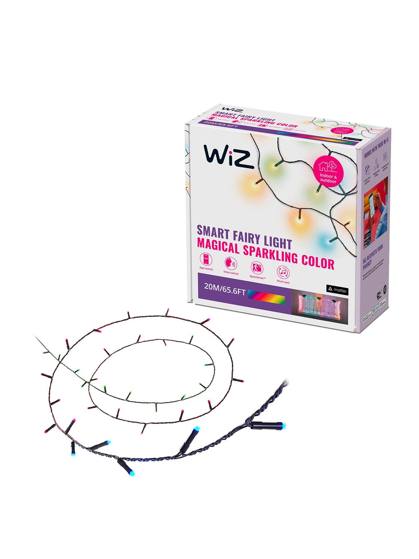 Image 1 of 8 of Philips WiZ WiZ Smart WiFi Fairy Light Colour 20m
