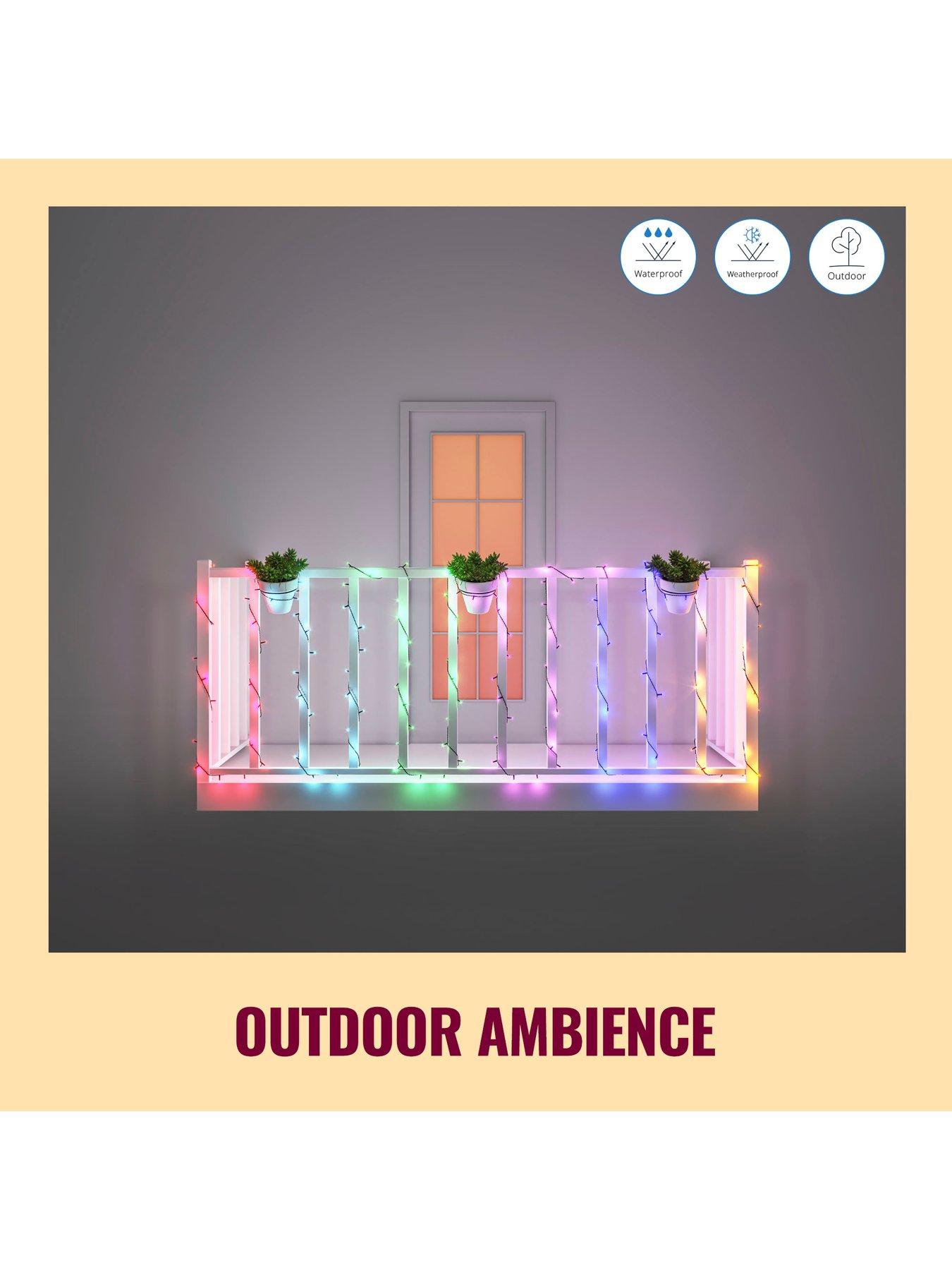 Image 4 of 8 of Philips WiZ WiZ Smart WiFi Fairy Light Colour 20m