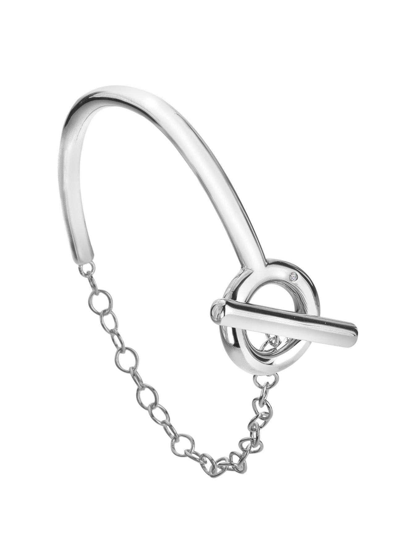 undefined Linked Half Bangle