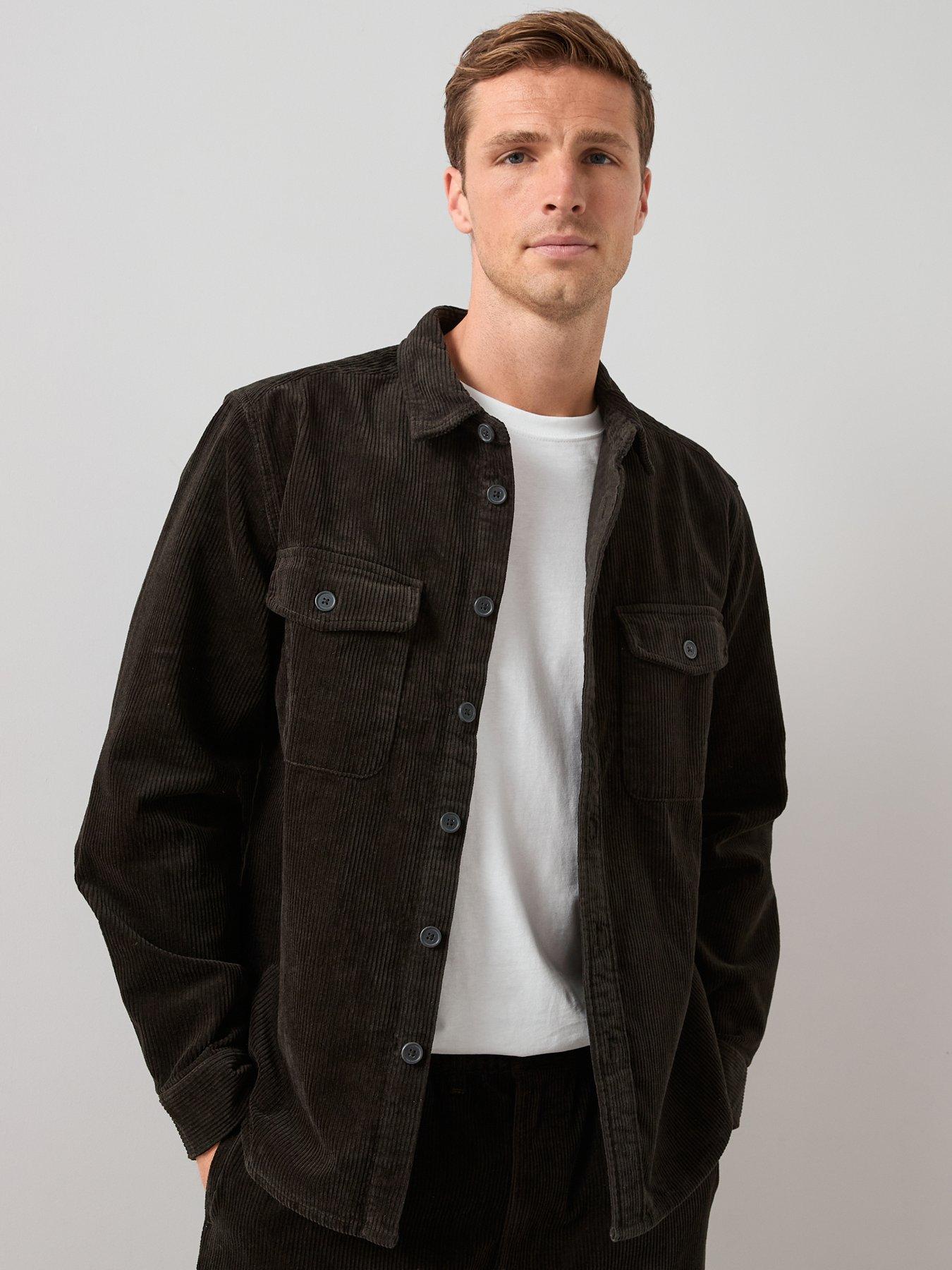 the-very-collection-cord-shirt-dark-green
