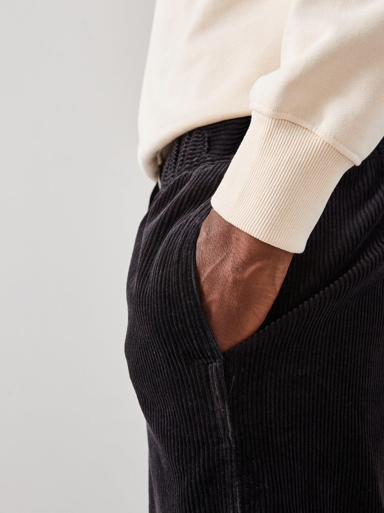 the-very-collection-cord-trousers-blackdetail