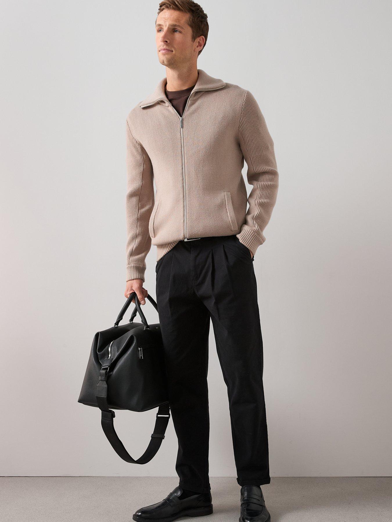 the-very-collection-pleated-tapered-trousers-blackback