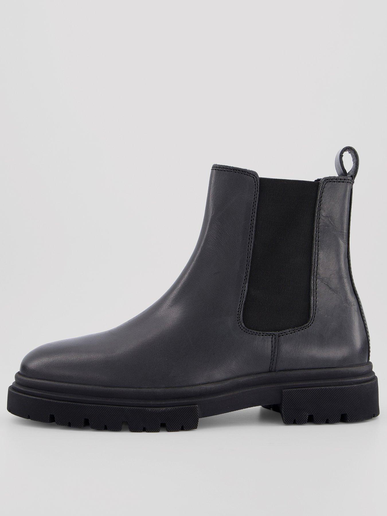the-very-collection-mens-leather-cleated-chelsea-boots-black
