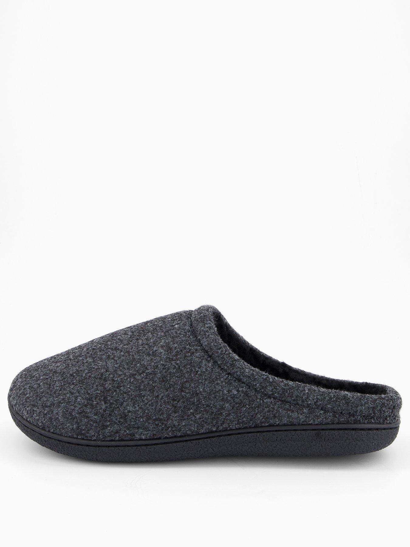 Image 2 of 6 of The Very Collection Mule Slippers - Charcoal