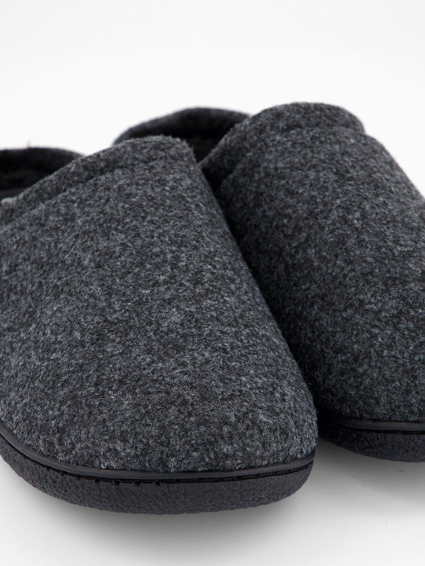 Image 5 of 6 of The Very Collection Mule Slippers - Charcoal