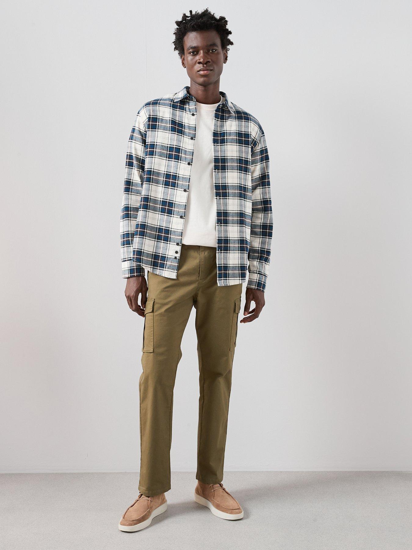 the-very-collection-tapered-fit-cargo-trousers-with-stretch-khakiback