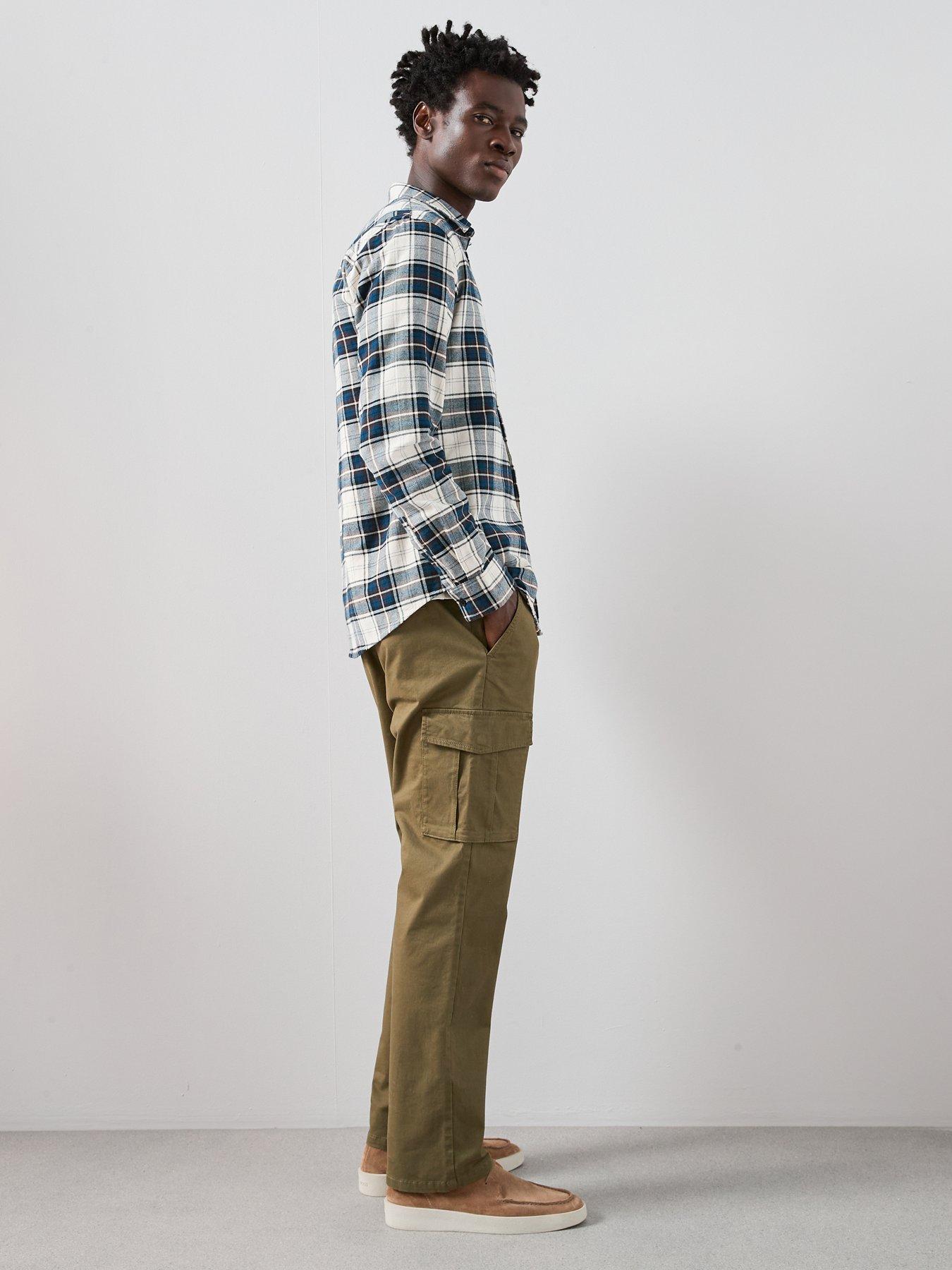 the-very-collection-tapered-fit-cargo-trousers-with-stretch-khakidetail