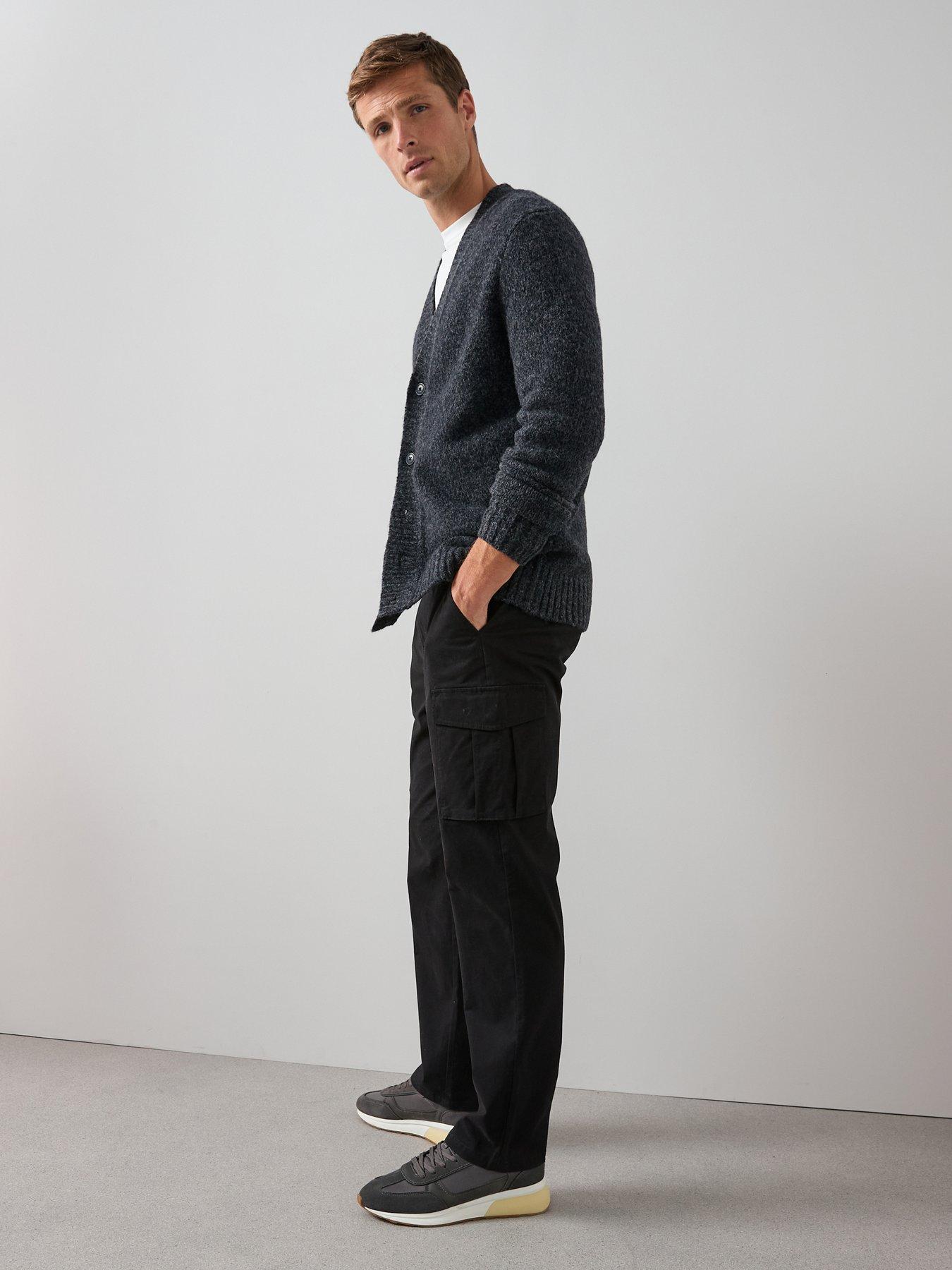 the-very-collection-tapered-fit-cargo-trousers-with-stretch-blackdetail