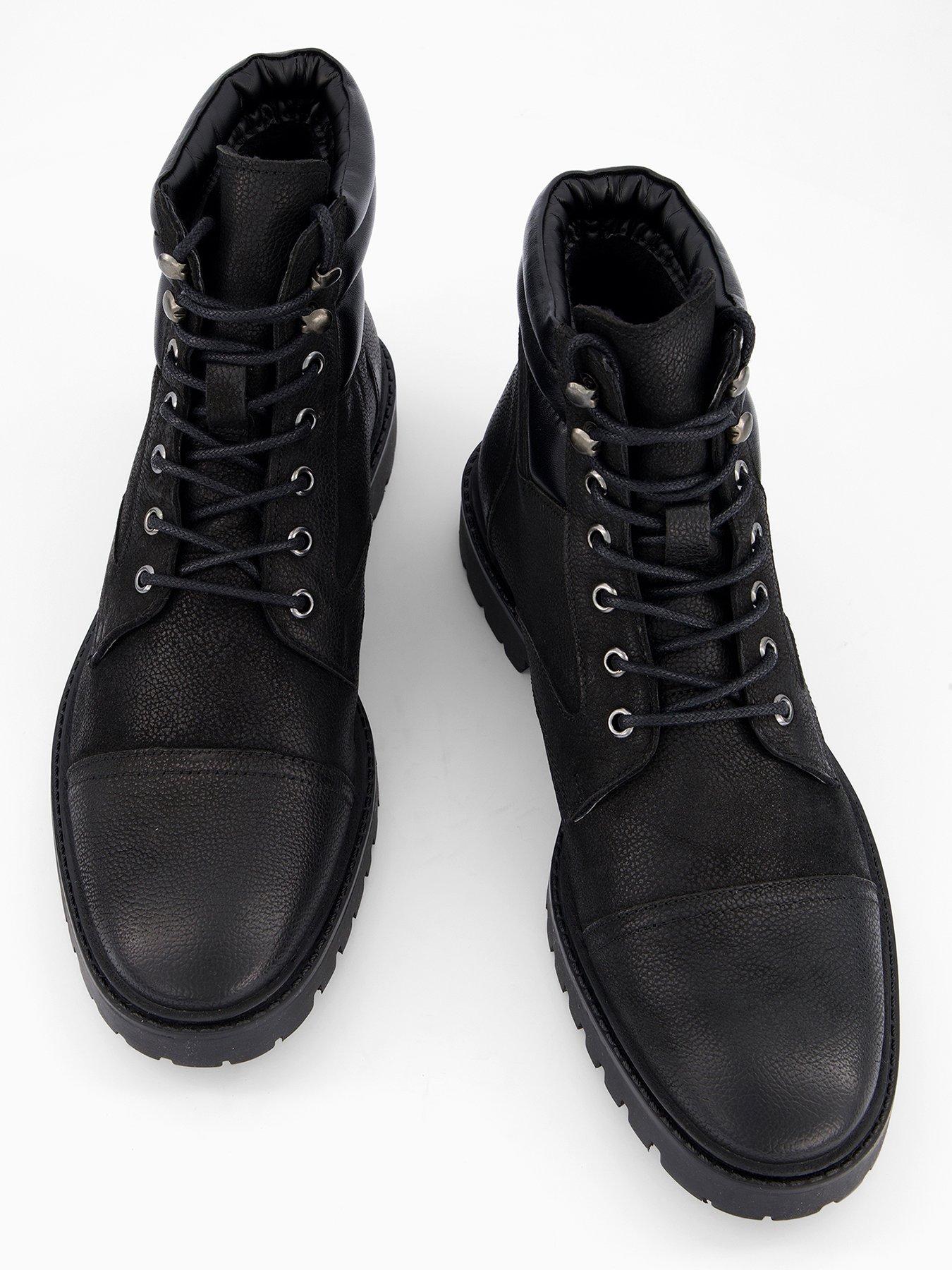 the-very-collection-leather-lace-up-boots-blackoutfit