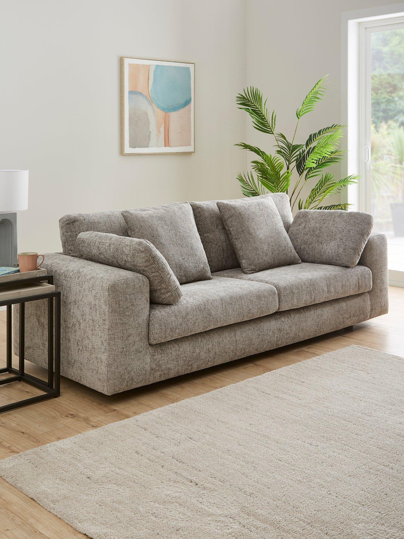 The Very Collection Avena 4 Seater Fabric Sofa