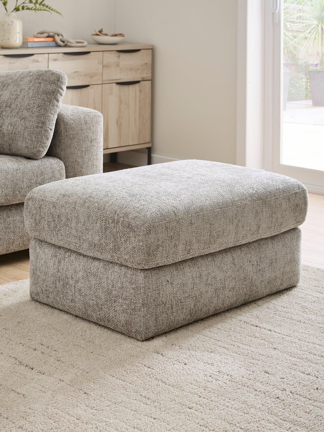 very-home-avena-fabric-footstool