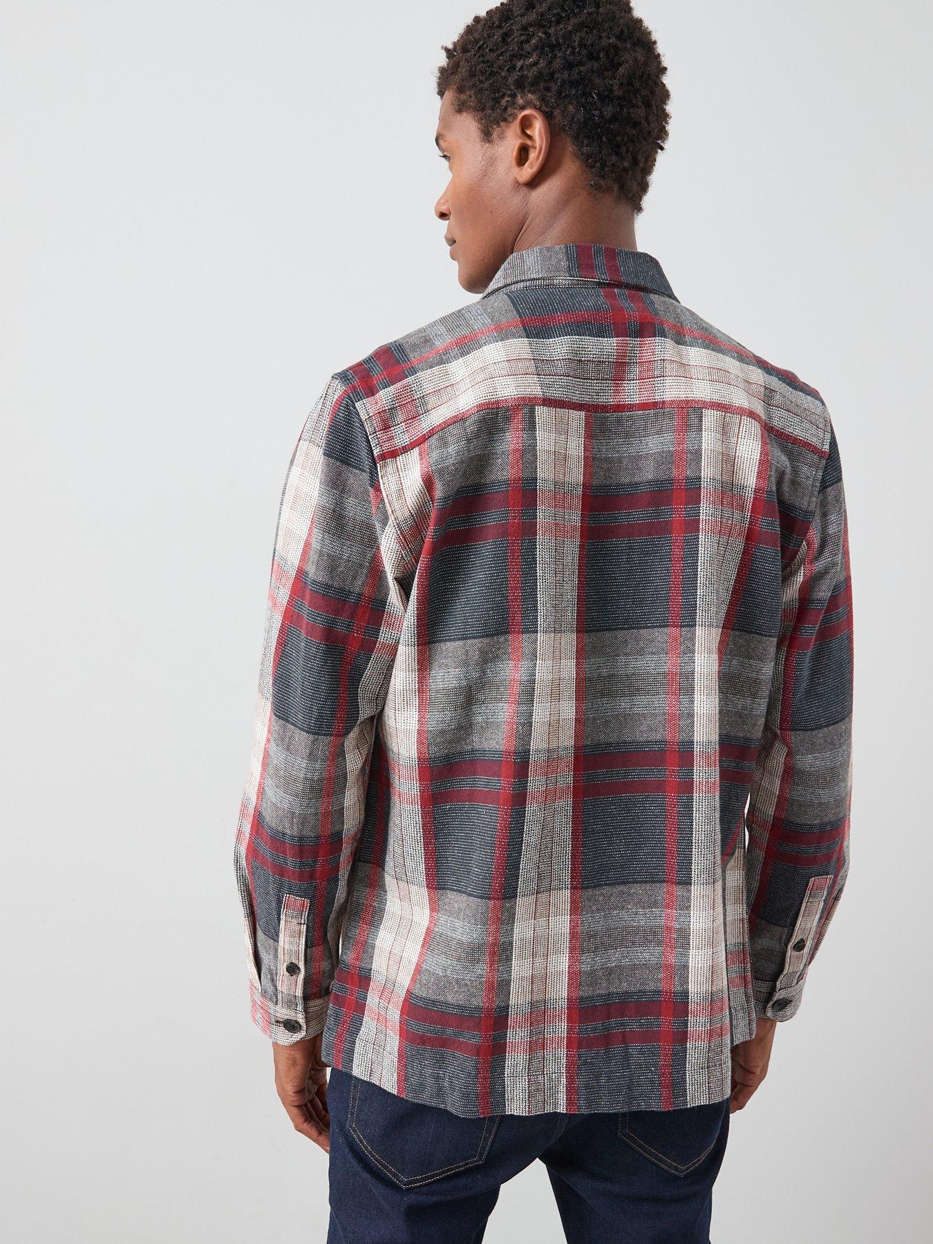 the-very-collection-cotton-twill-overshirt-navyredstillFront