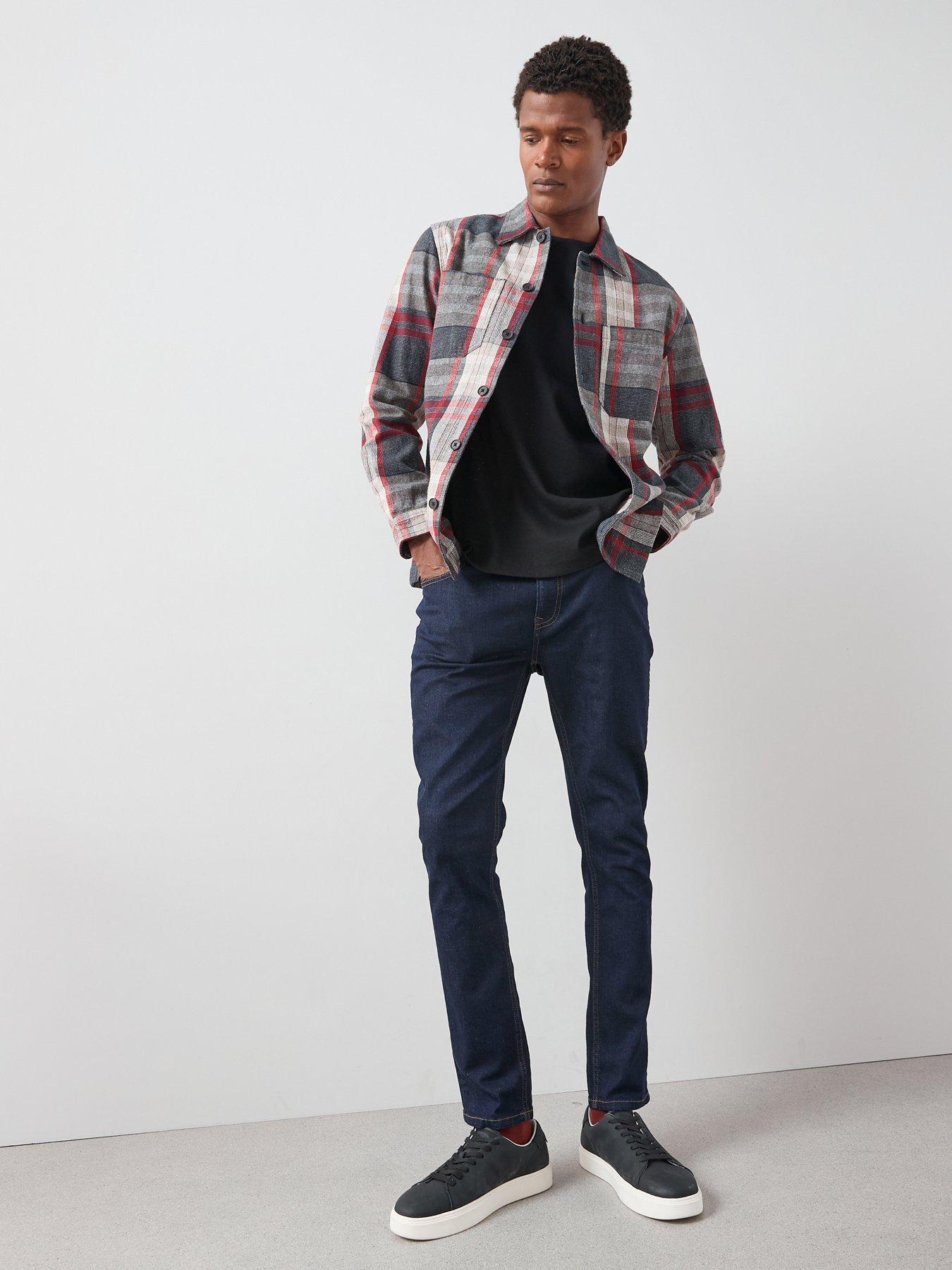 the-very-collection-cotton-twill-overshirt-navyredback