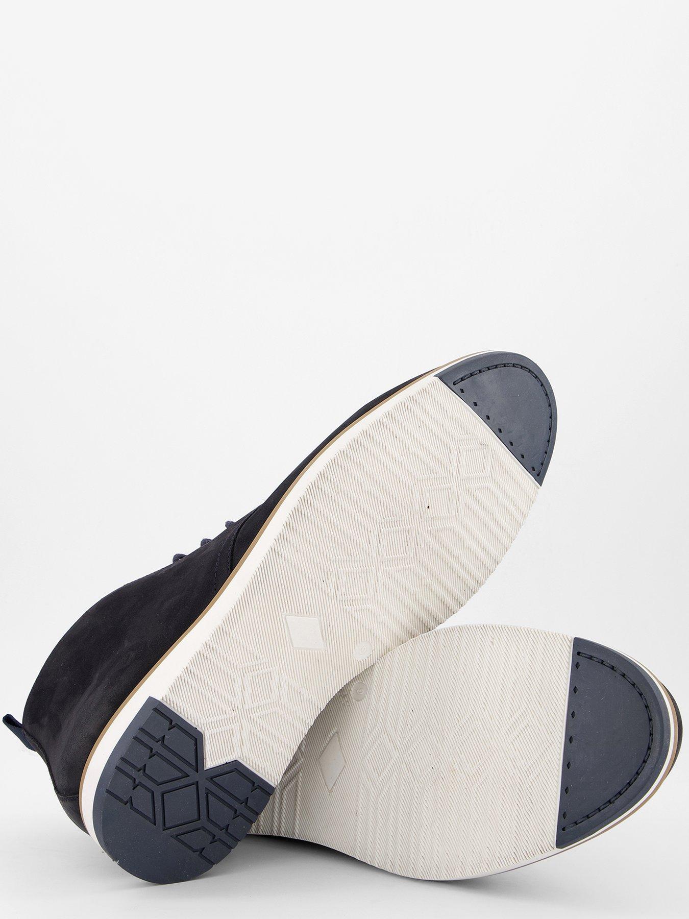 Image 4 of 7 of The Very Collection Suede Mid Boots - Navy