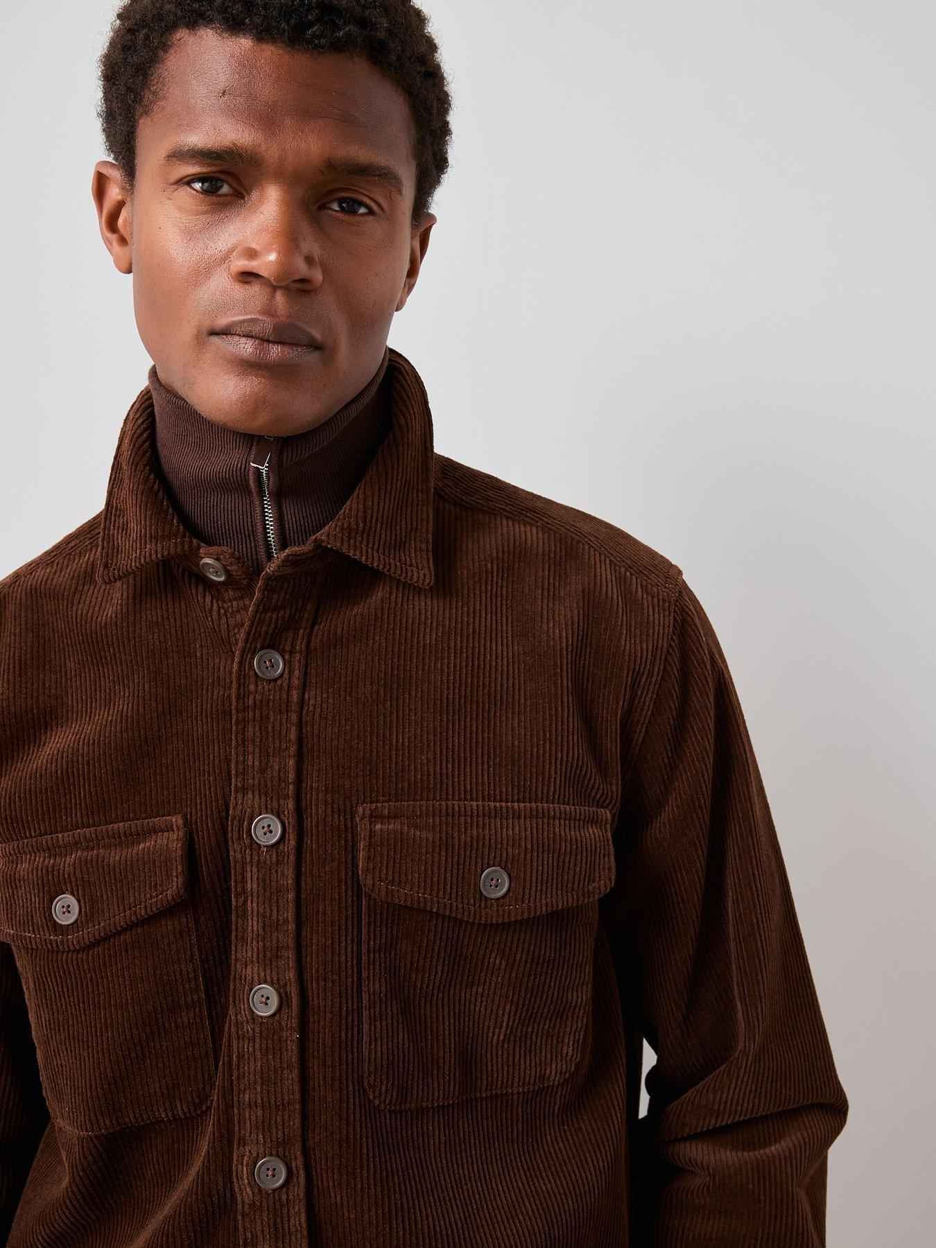 the-very-collection-cord-shirt-brown