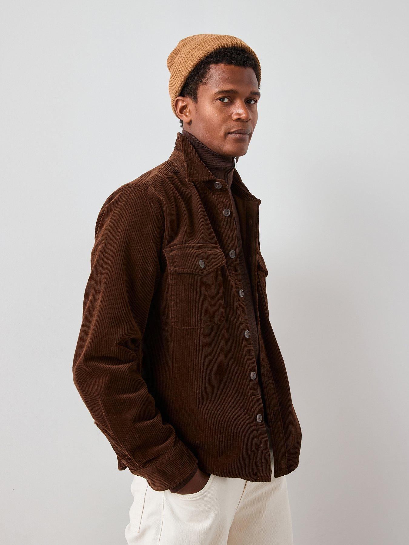 the-very-collection-cord-shirt-brownoutfit