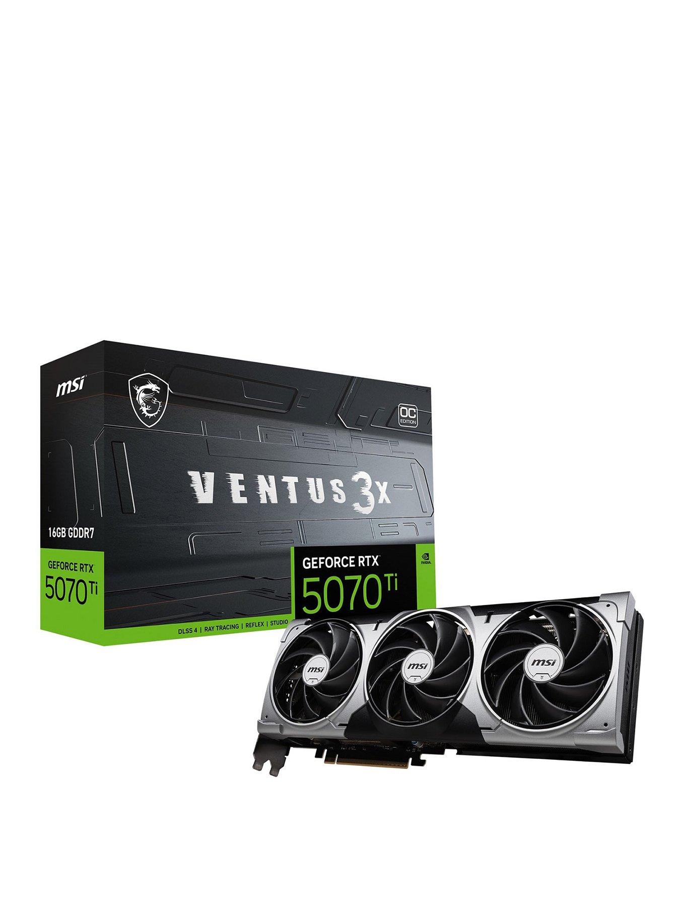 MSI Ventus 3X OC - GeForce RTX 5070 Ti - 16GB - Graphics Card