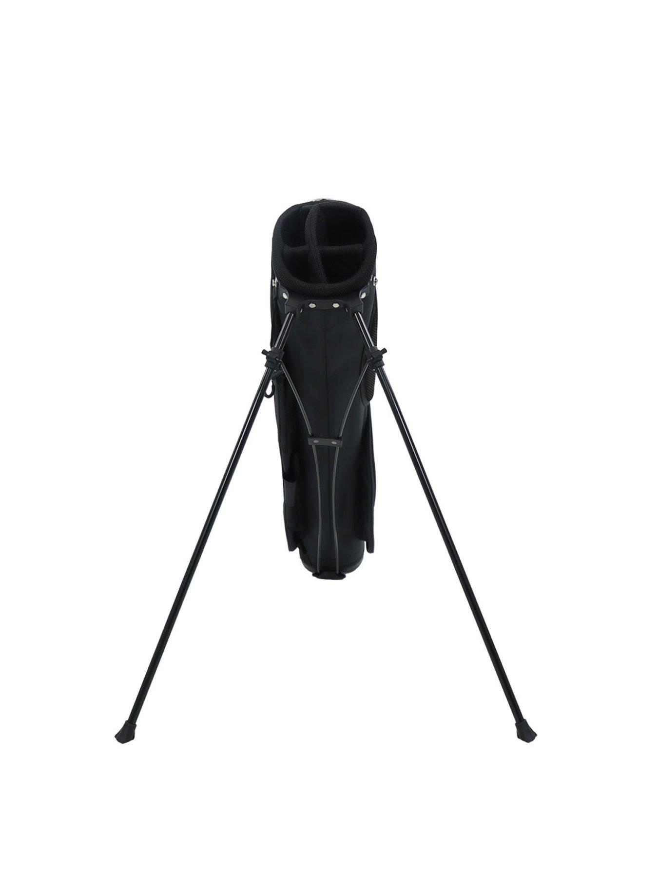 Image 2 of 7 of Ben Sayers LTE Pencil Golf Stand Bag - Black/Grey