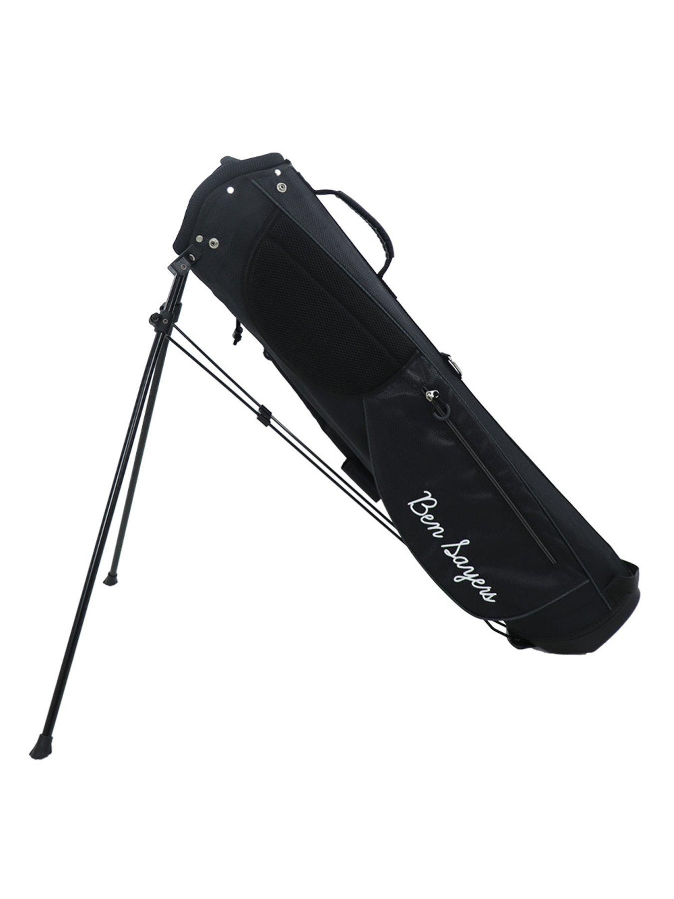 Image 3 of 7 of Ben Sayers LTE Pencil Golf Stand Bag - Black/Grey