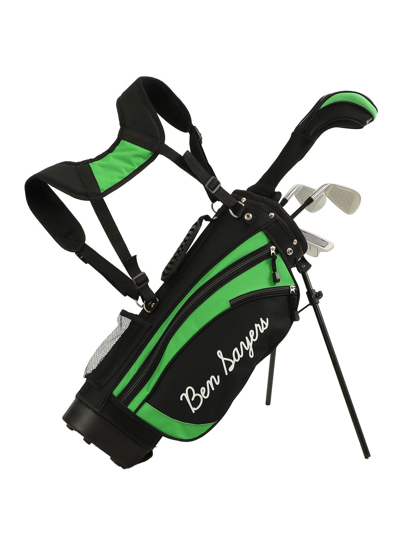 Image 1 of 7 of Ben Sayers M1i Junior Golf Package Set - 5-8 Years - Black/Green