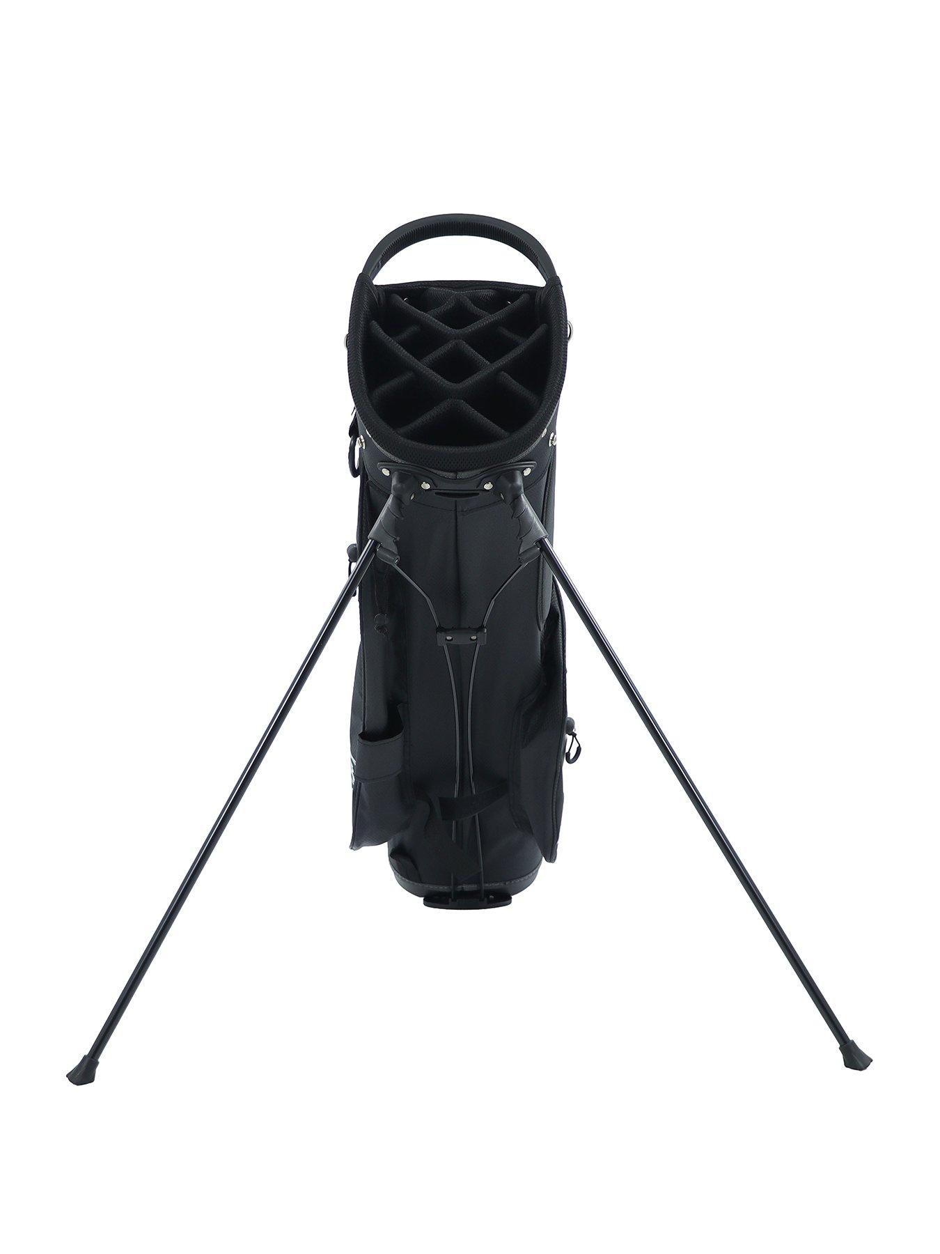 Image 2 of 7 of Ben Sayers Hydra Pro Waterproof Golf Stand Bag - Black/Grey