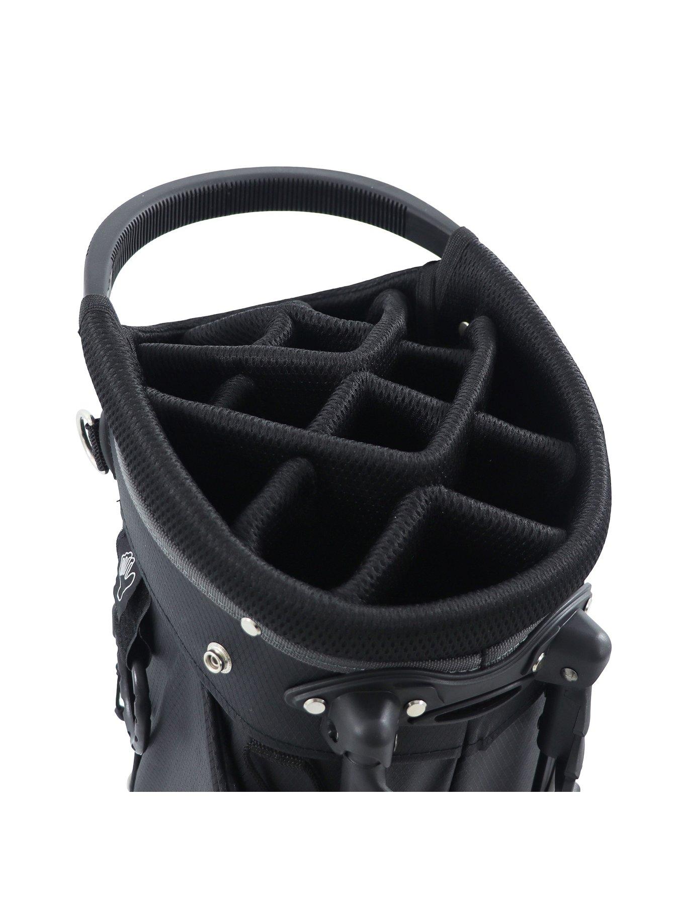 Image 4 of 7 of Ben Sayers Hydra Pro Waterproof Golf Stand Bag - Black/Grey