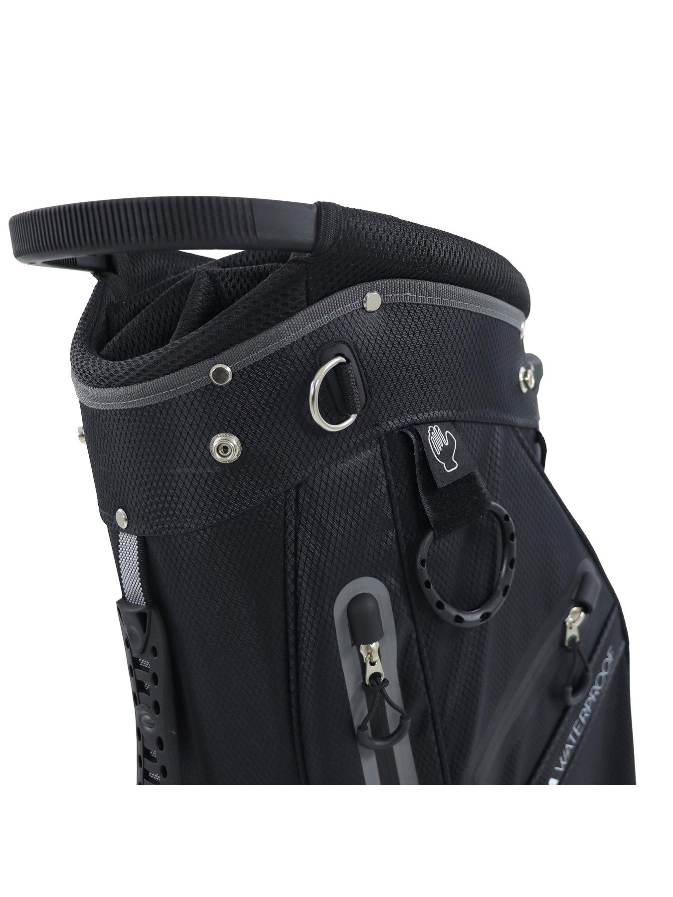 Image 5 of 7 of Ben Sayers Hydra Pro Waterproof Golf Stand Bag - Black/Grey