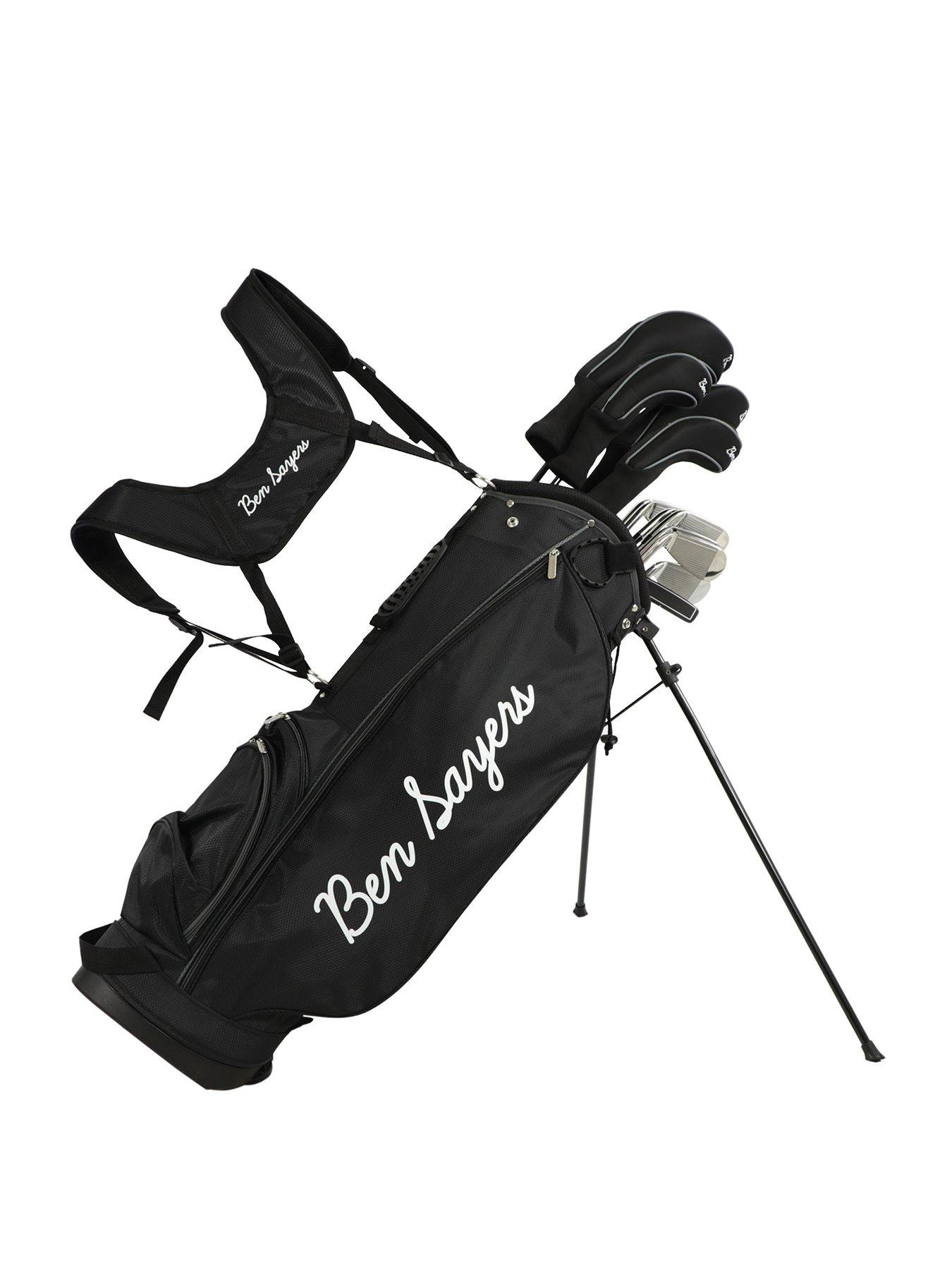 Image 1 of 7 of Ben Sayers M8 Package Set - Golf Stand Bag - Black/Grey - Graphite/Steel - Right Hand