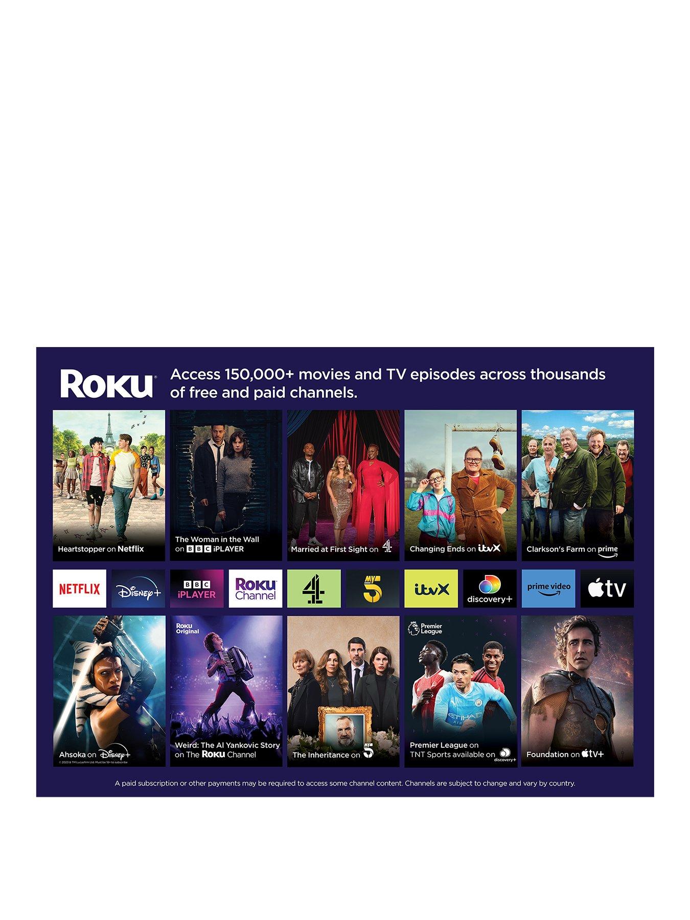 Image 3 of 7 of TCL 32RS550K 32-inch&nbsp;Smart Frameless&nbsp;Full&nbsp;HD&nbsp;LED Roku TV