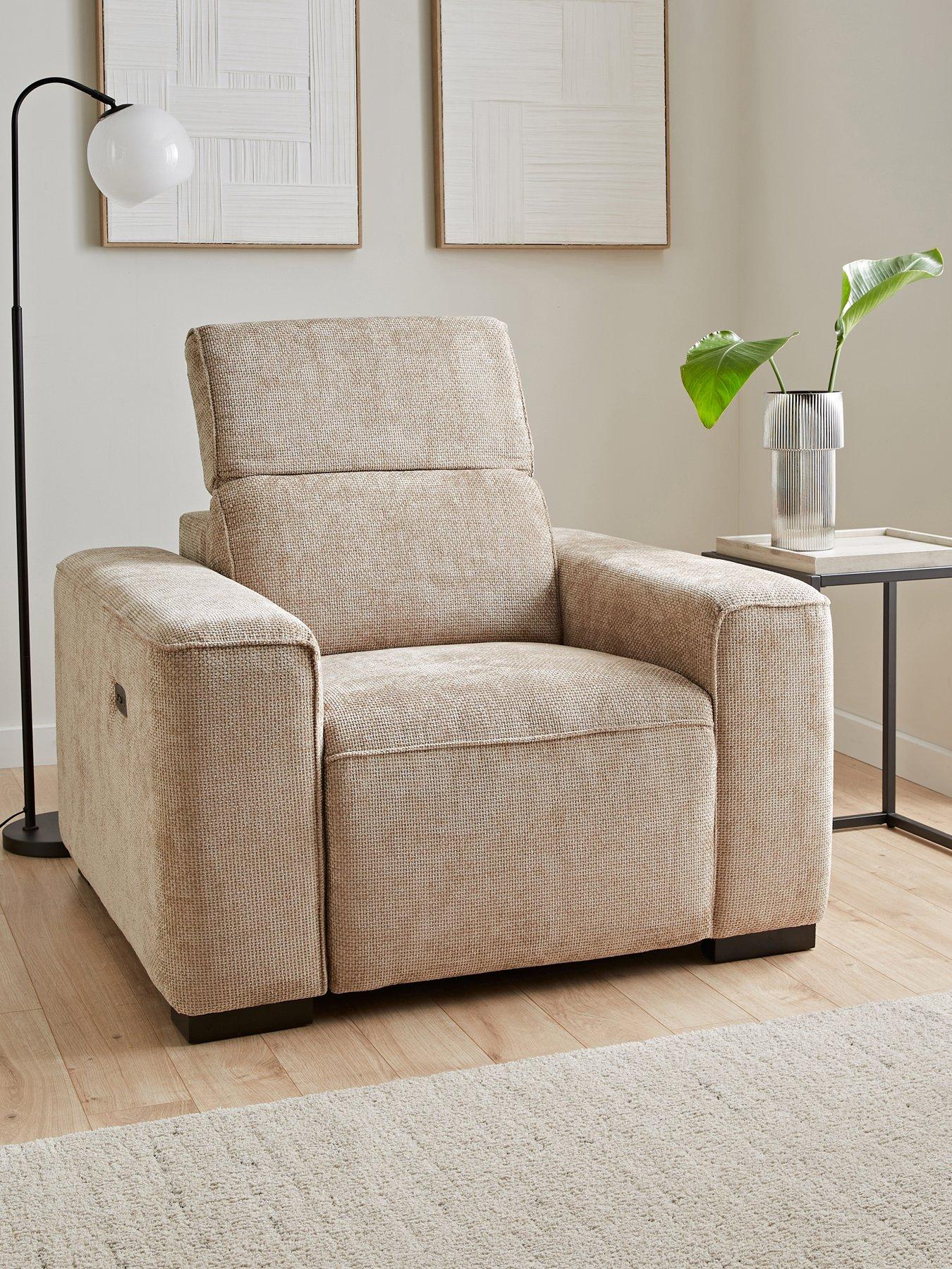 The Very Collection Venosa Power Recliner Fabric Chair